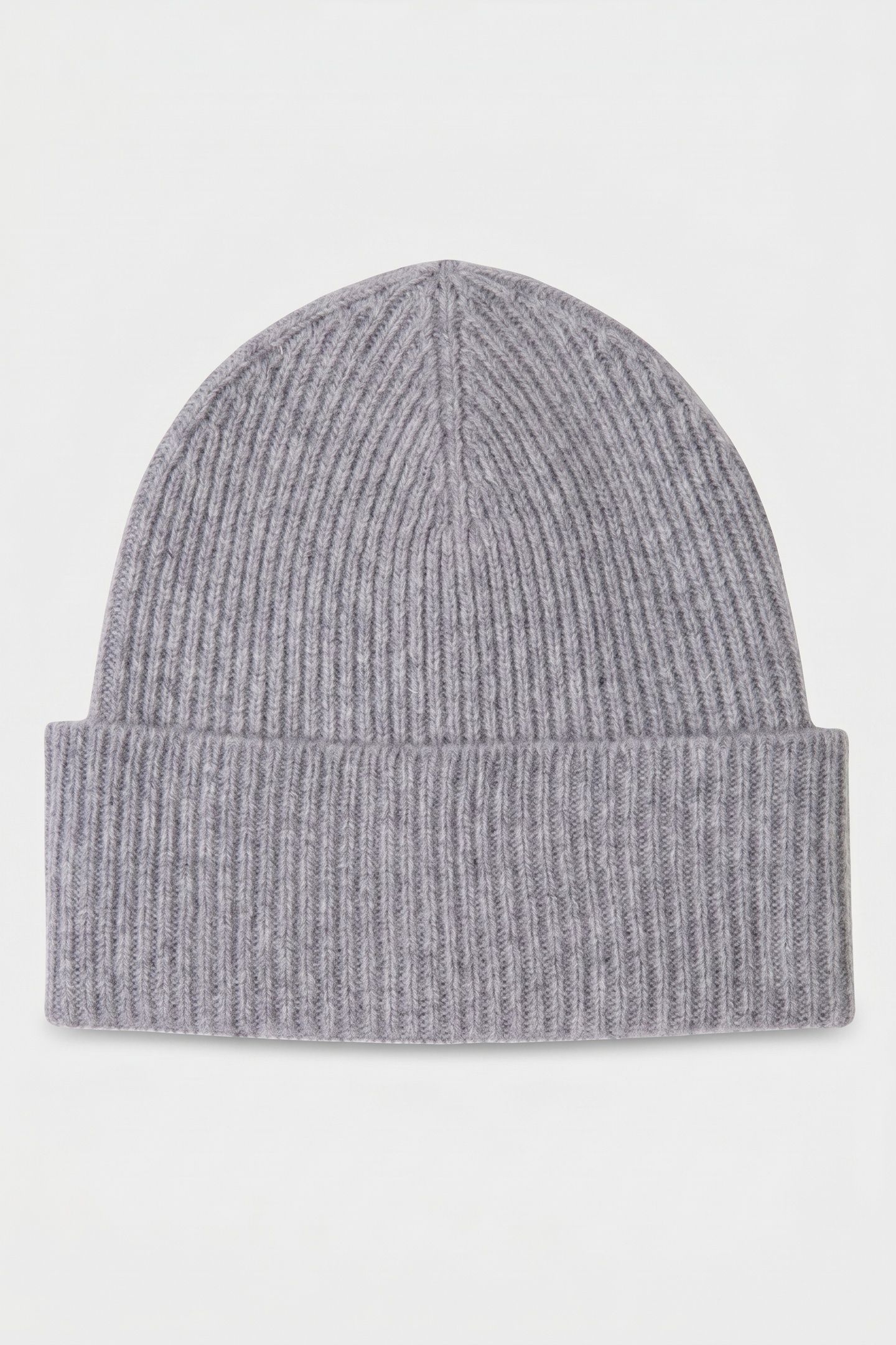 ASPEN MERINO-CASHMERE BEANIE LIGHT GREY 2
