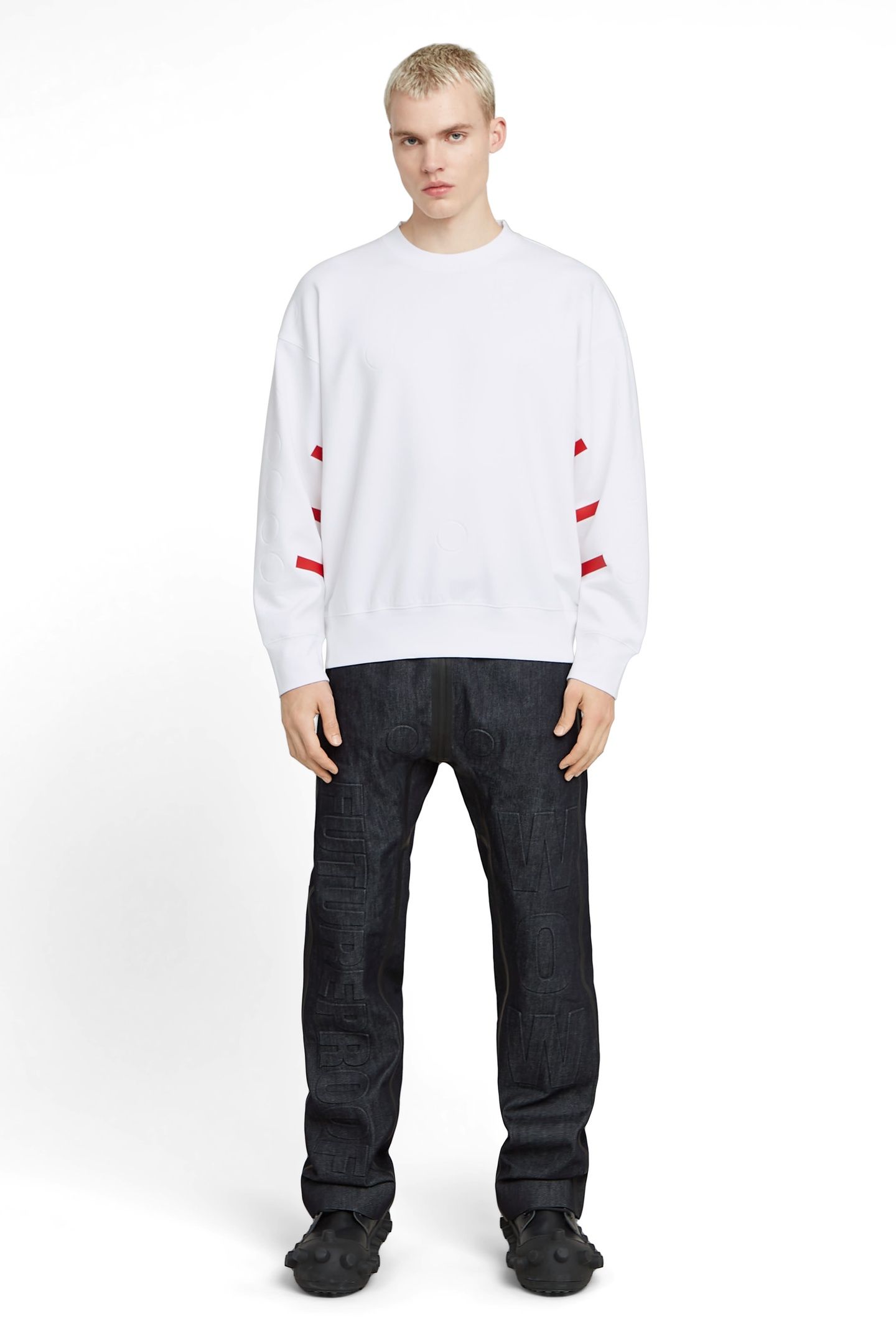 GSXWVB OVERSIZED SWEAT WHITE 1
