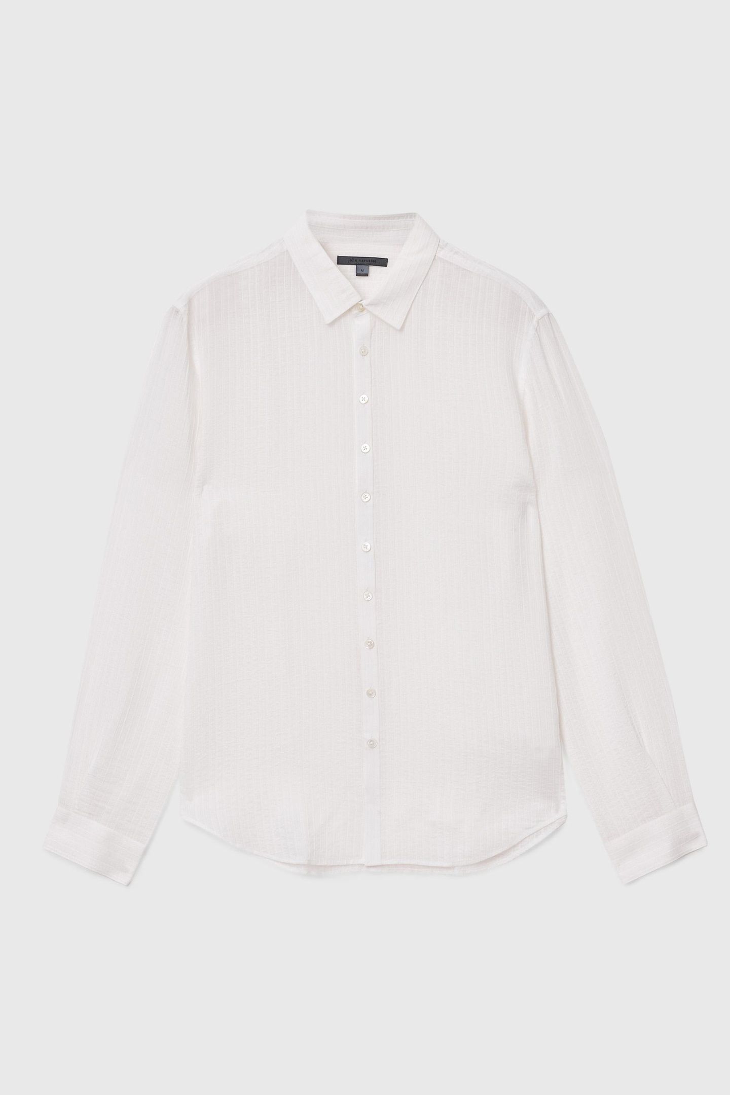 BUCKS SHIRT - MULTI BUTTON SLIM FIT SHIR CHALK 2