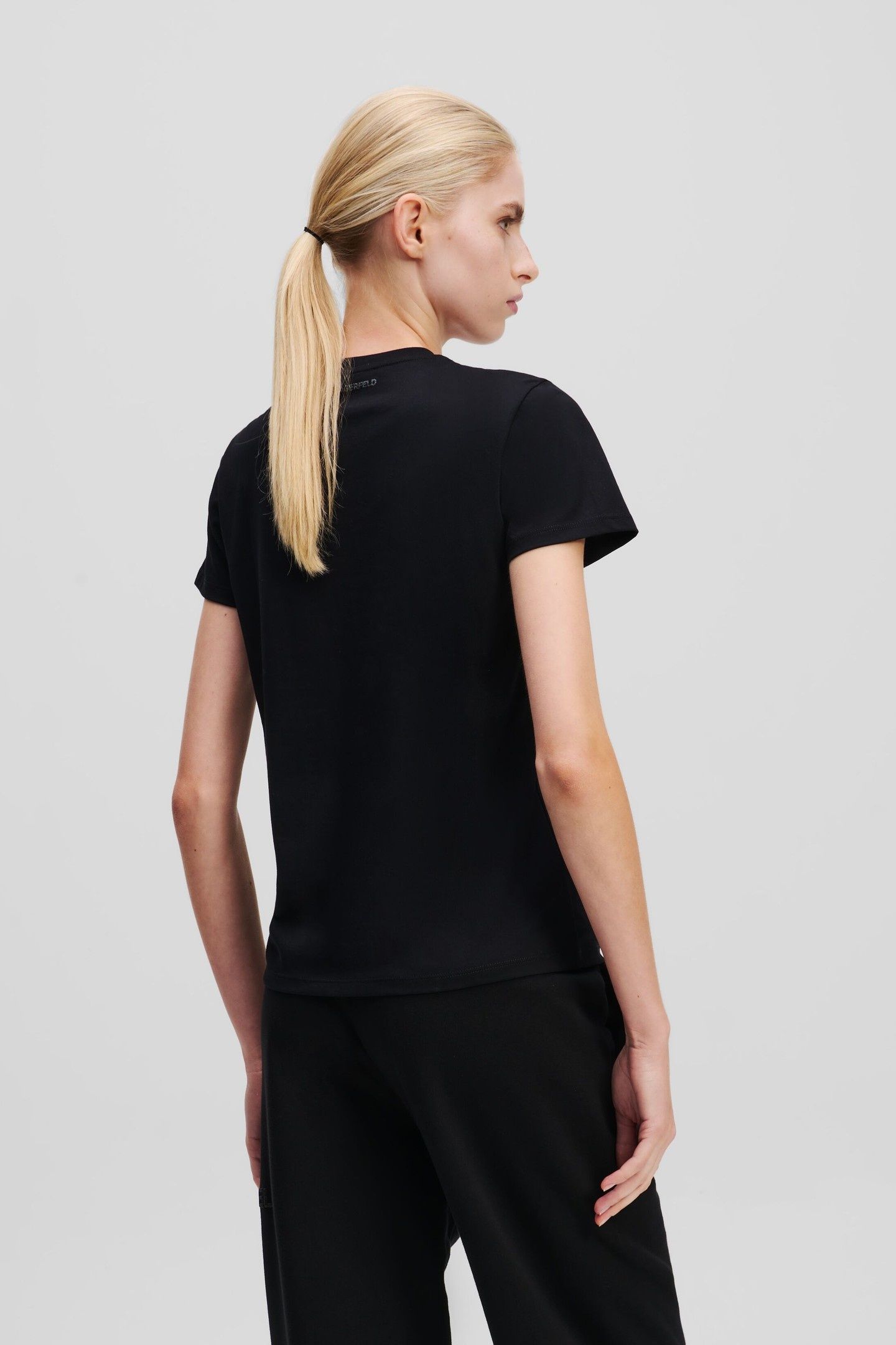 COMMERCIAL LOGO T-SHIRT BLACK 2