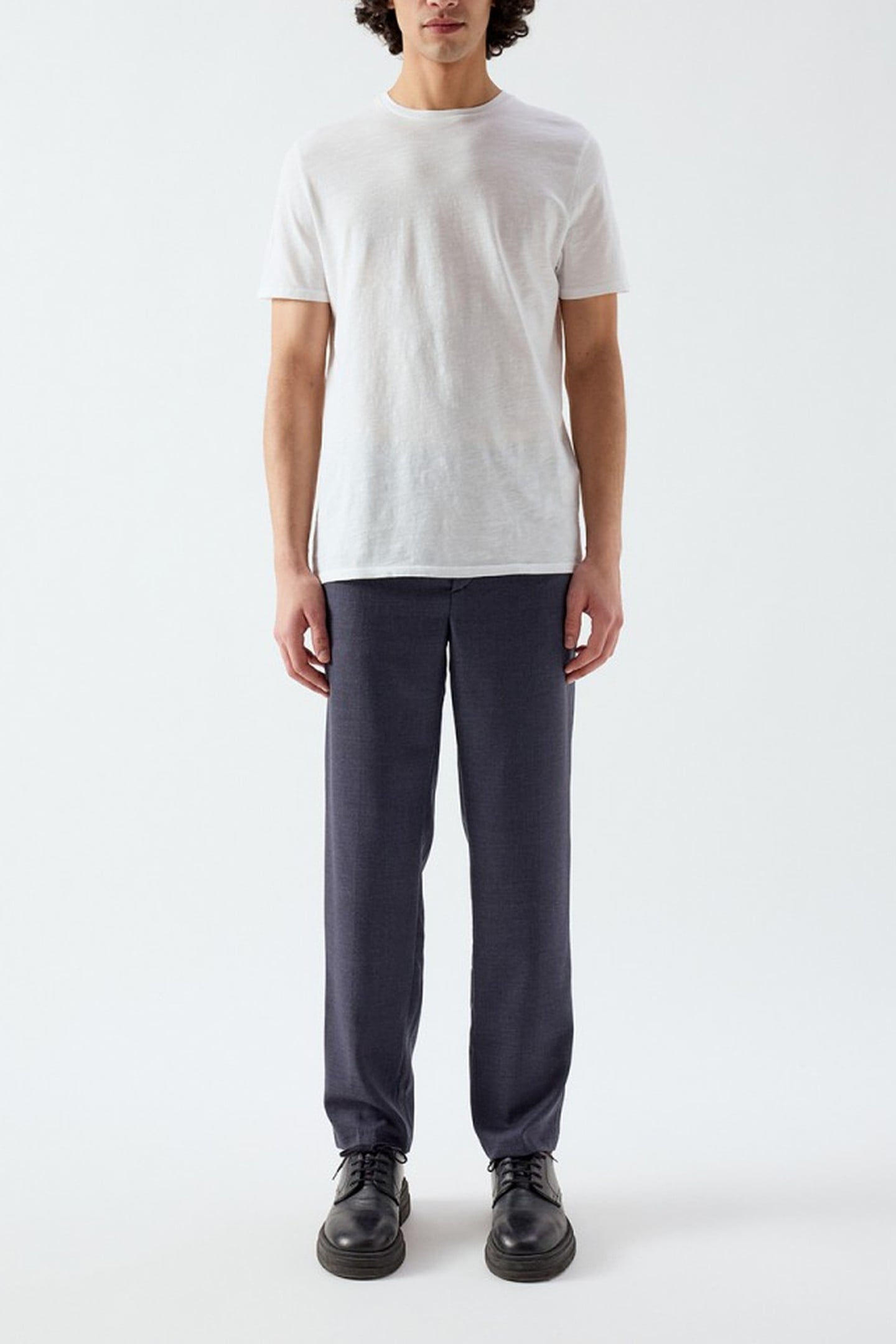 TABINSVILLE PANT NAVY CHINE 1