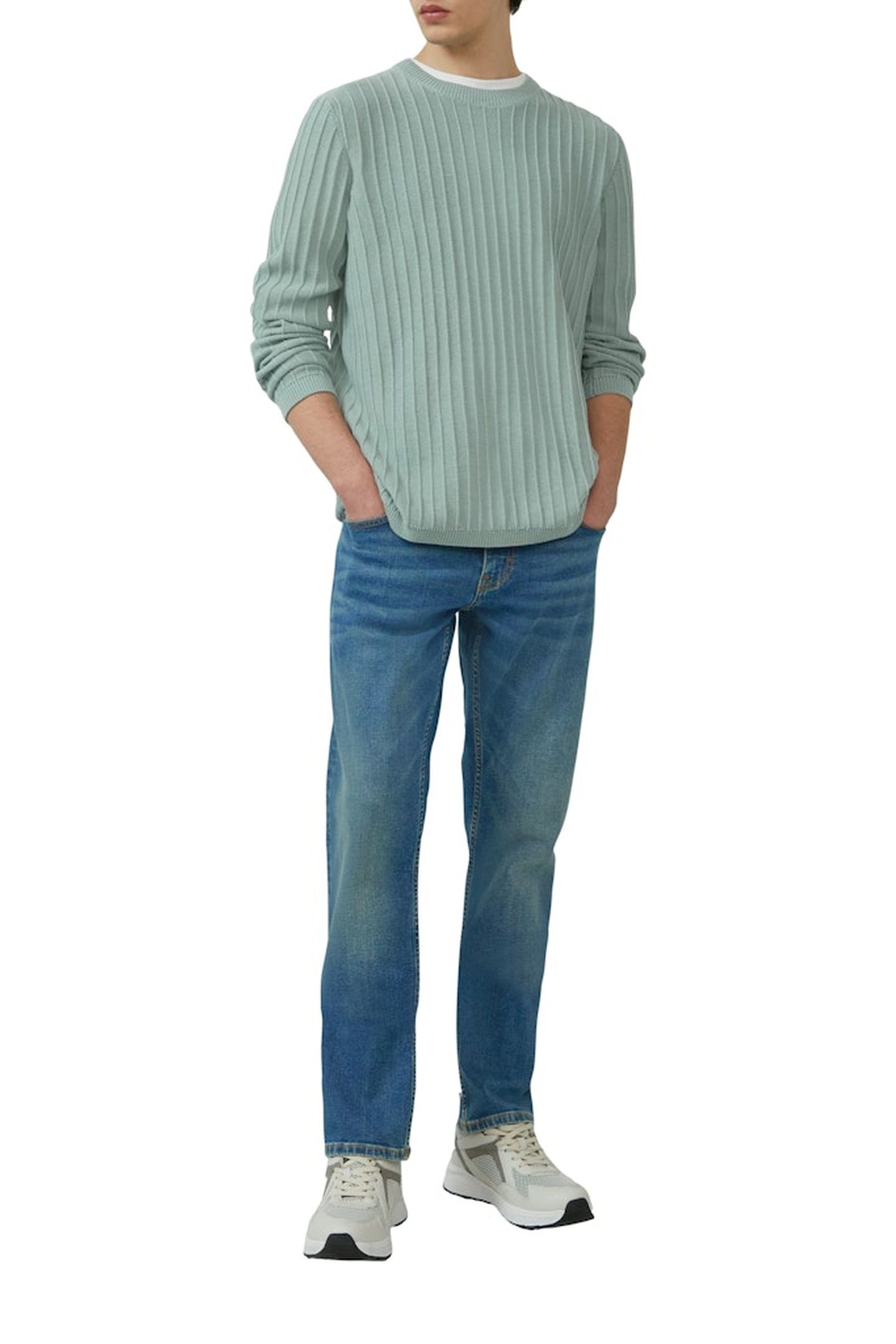 S.OLIVER-QS PULLOVER GREEN 2