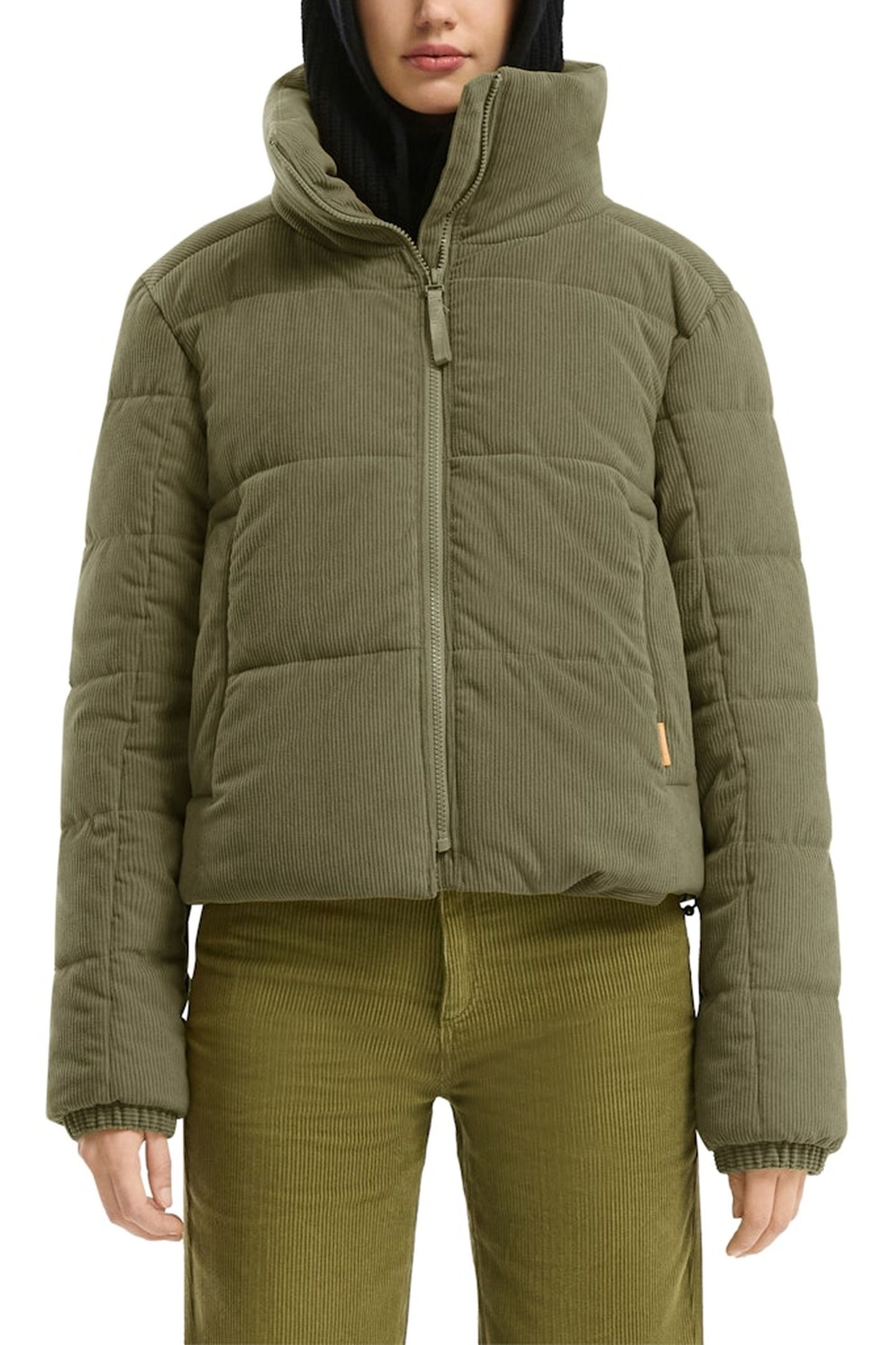 S.OLIVER-QS JACKETS OUTDOOR GREEN 1
