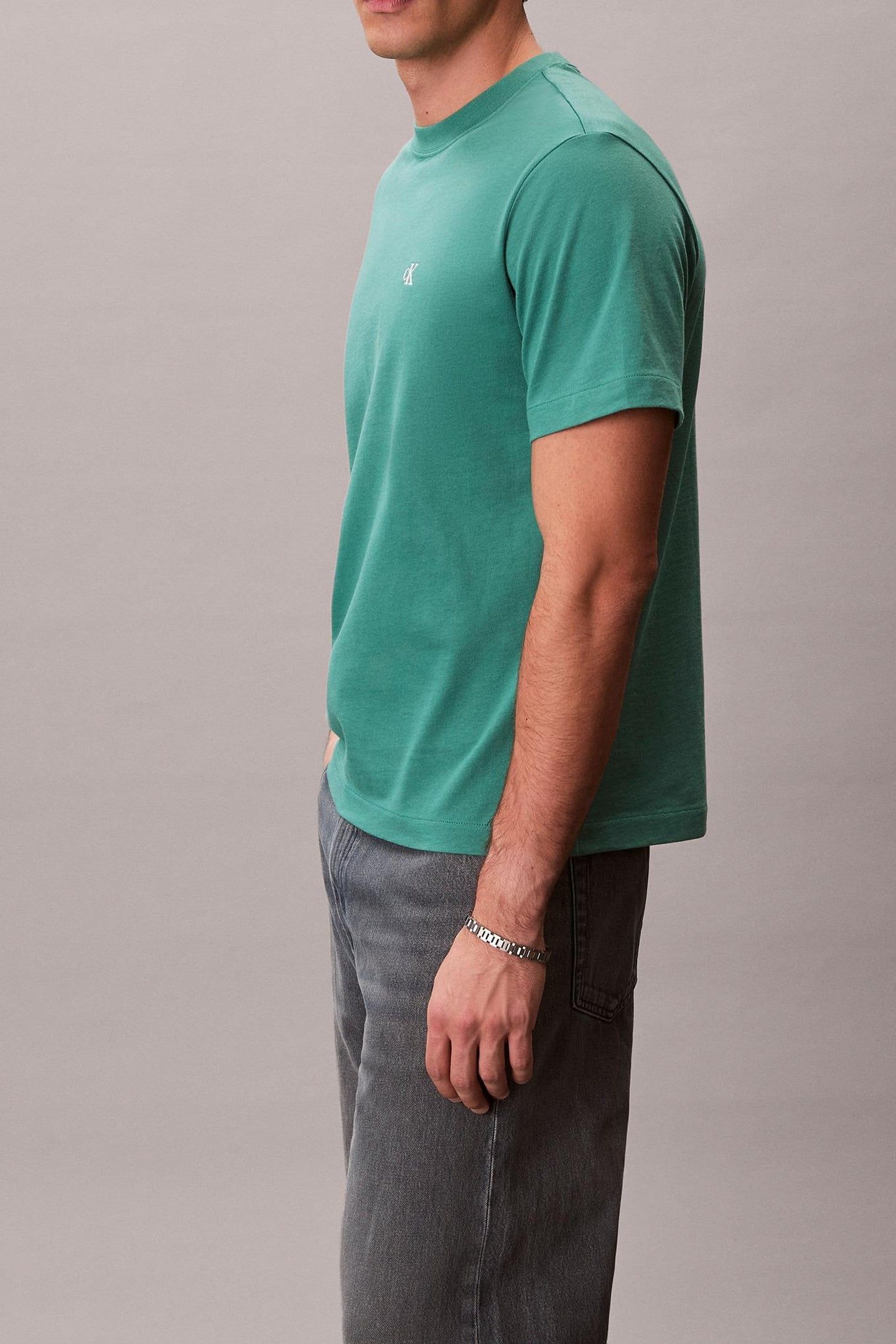 SS EASY MONOGRAM TEE WILD GREEN 5