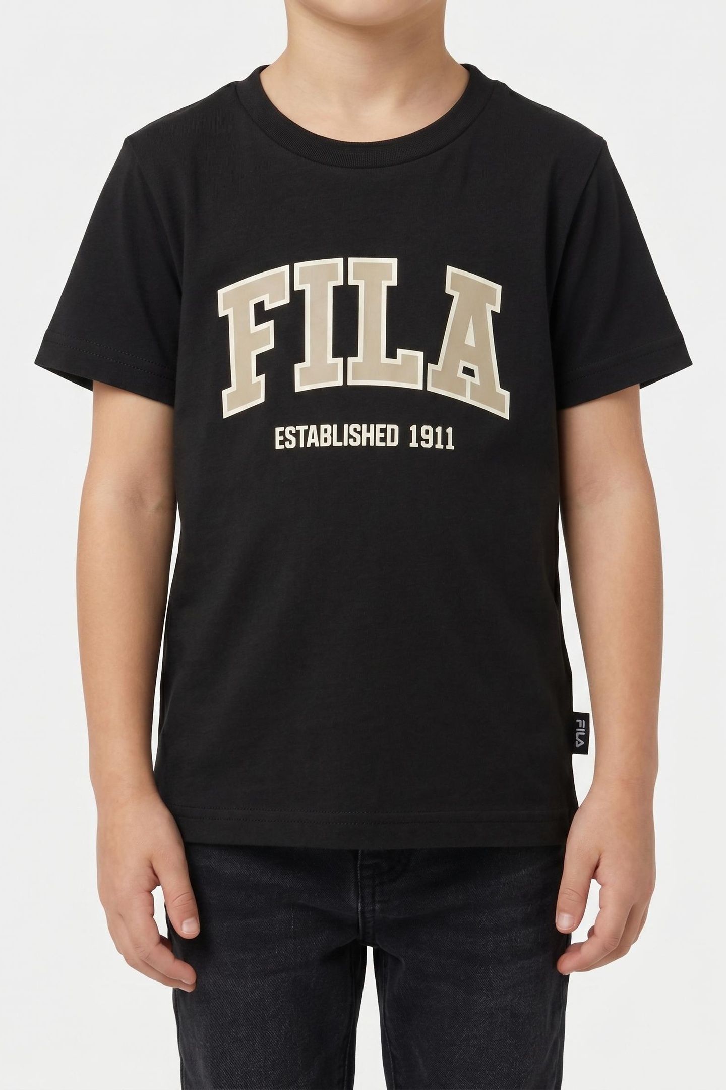 RIFREDI REGULAR GRAPHIC T-SHIRT BLACK 1