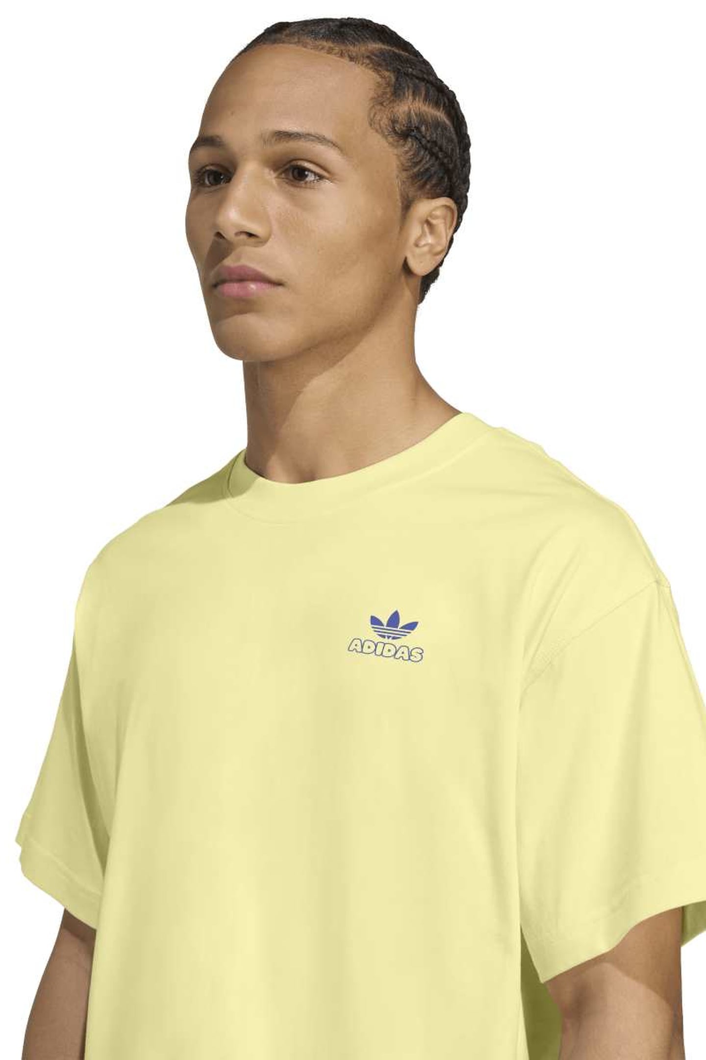 UNISEX ORIGINALS BUTTER GRAPHIC TEE POWDER YELLOW 4