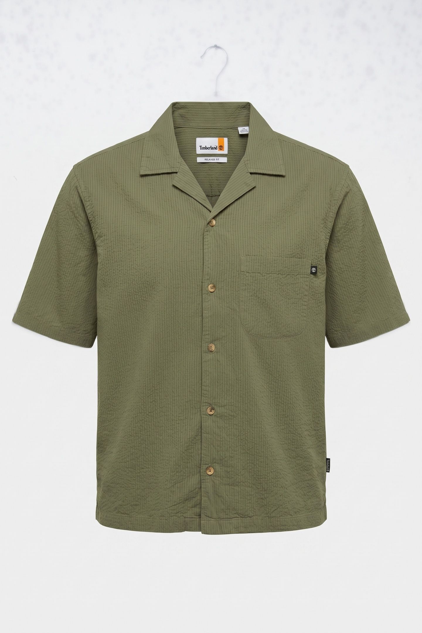SS SEERSUCKER RESORT SHIRT MEDIUM GREEN 4