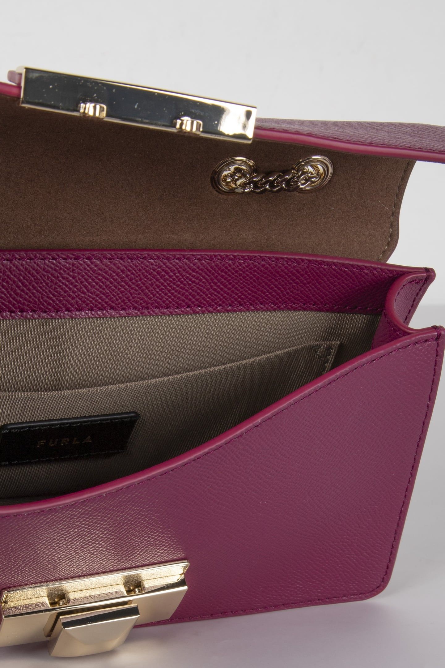 VENERE SMALL CROSSBODY RASPBERRY 5