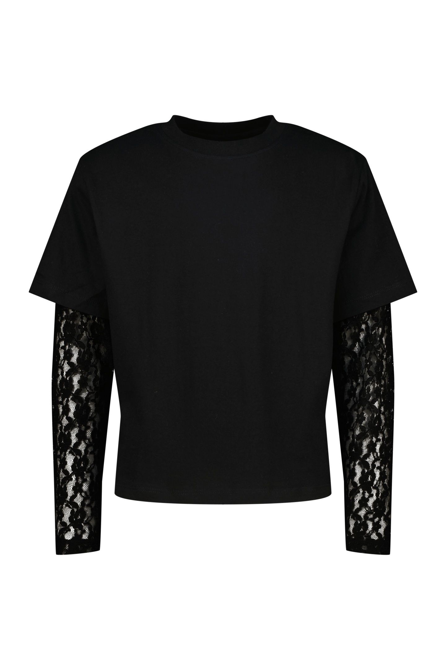 GIRLS TANYA T-SHIRT DEEP BLACK 1