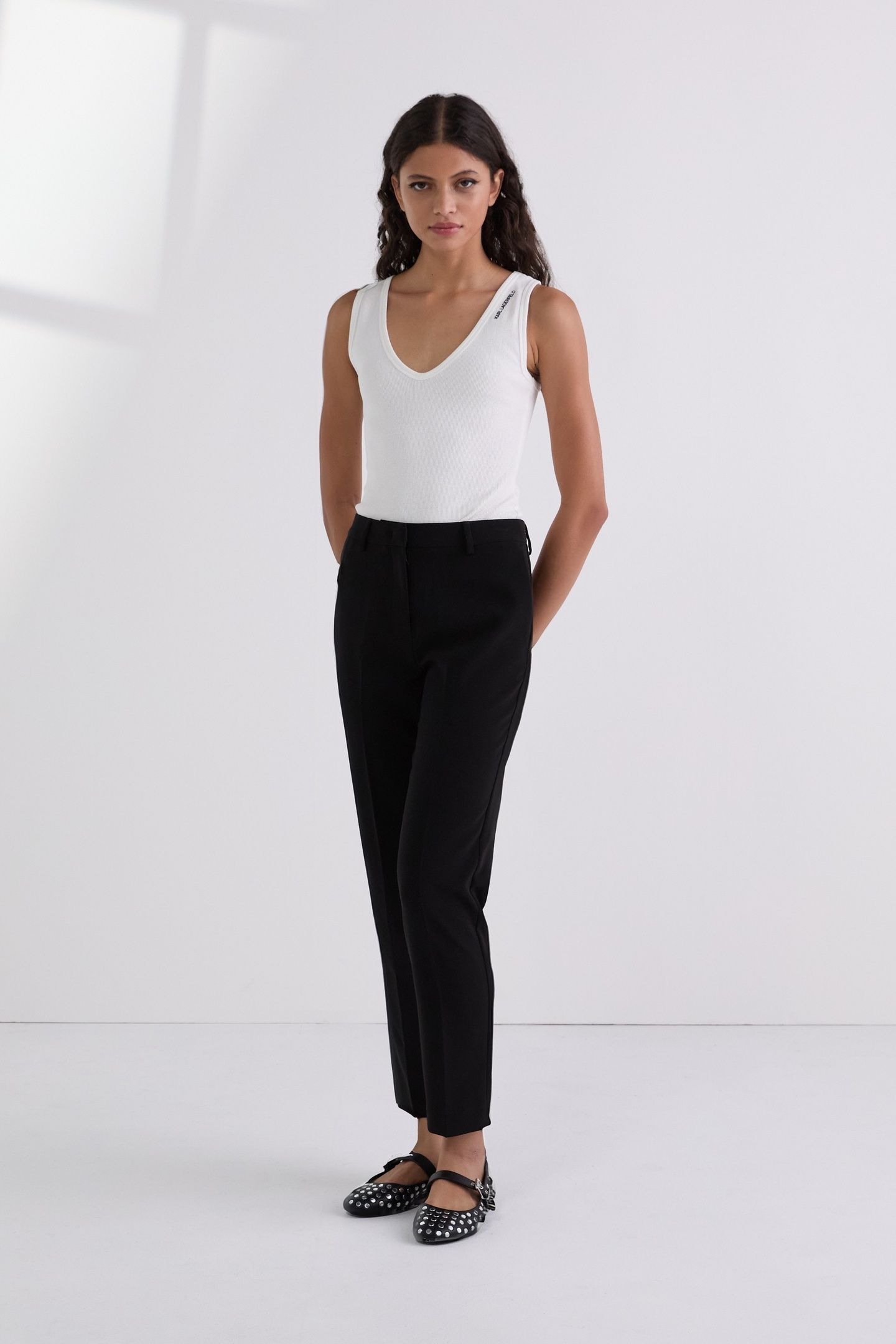 COMMERCIAL CIGARETTE PANTS BLACK 1