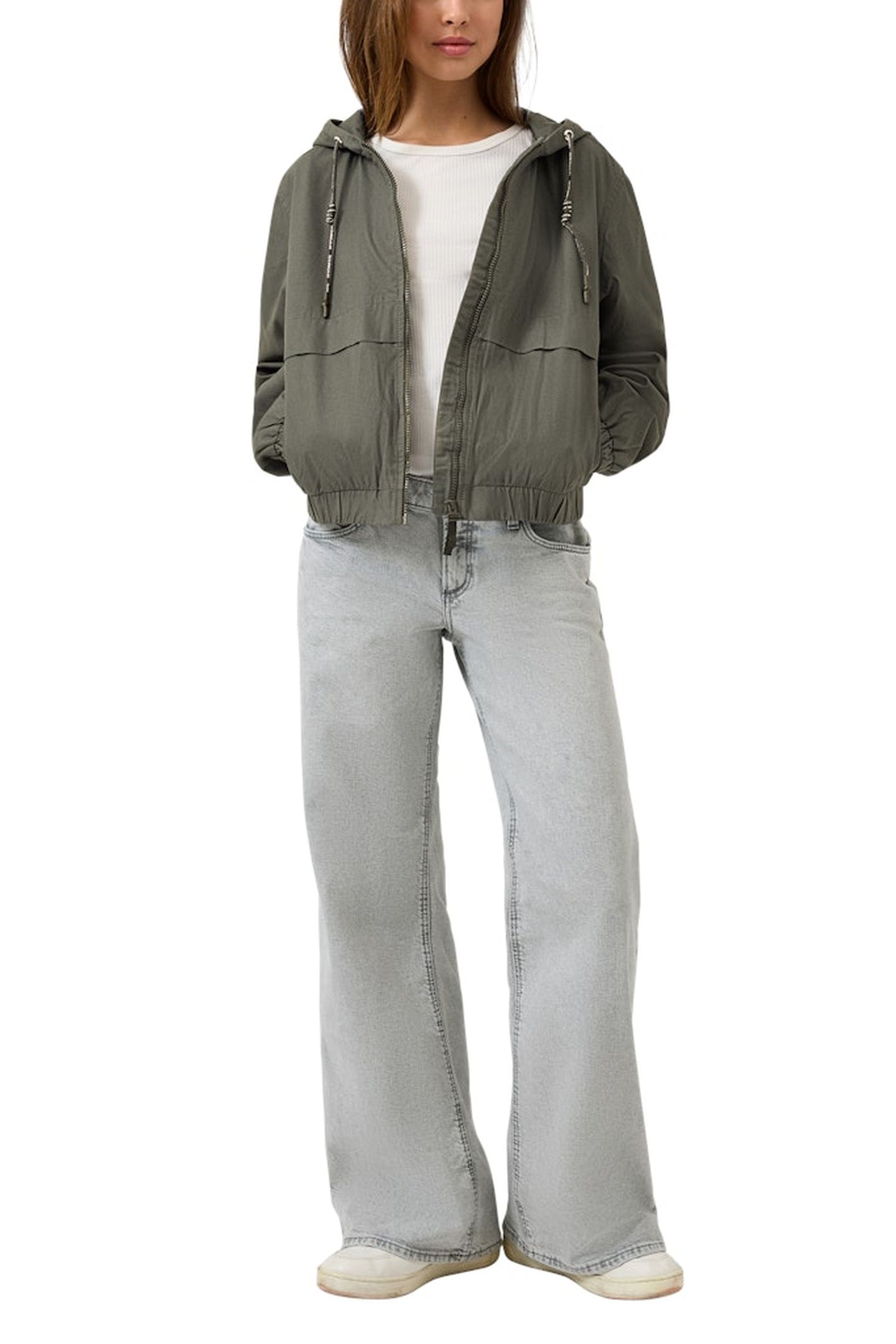 S.OLIVER-QS JACKETS OUTDOOR ARMY GREEN 2
