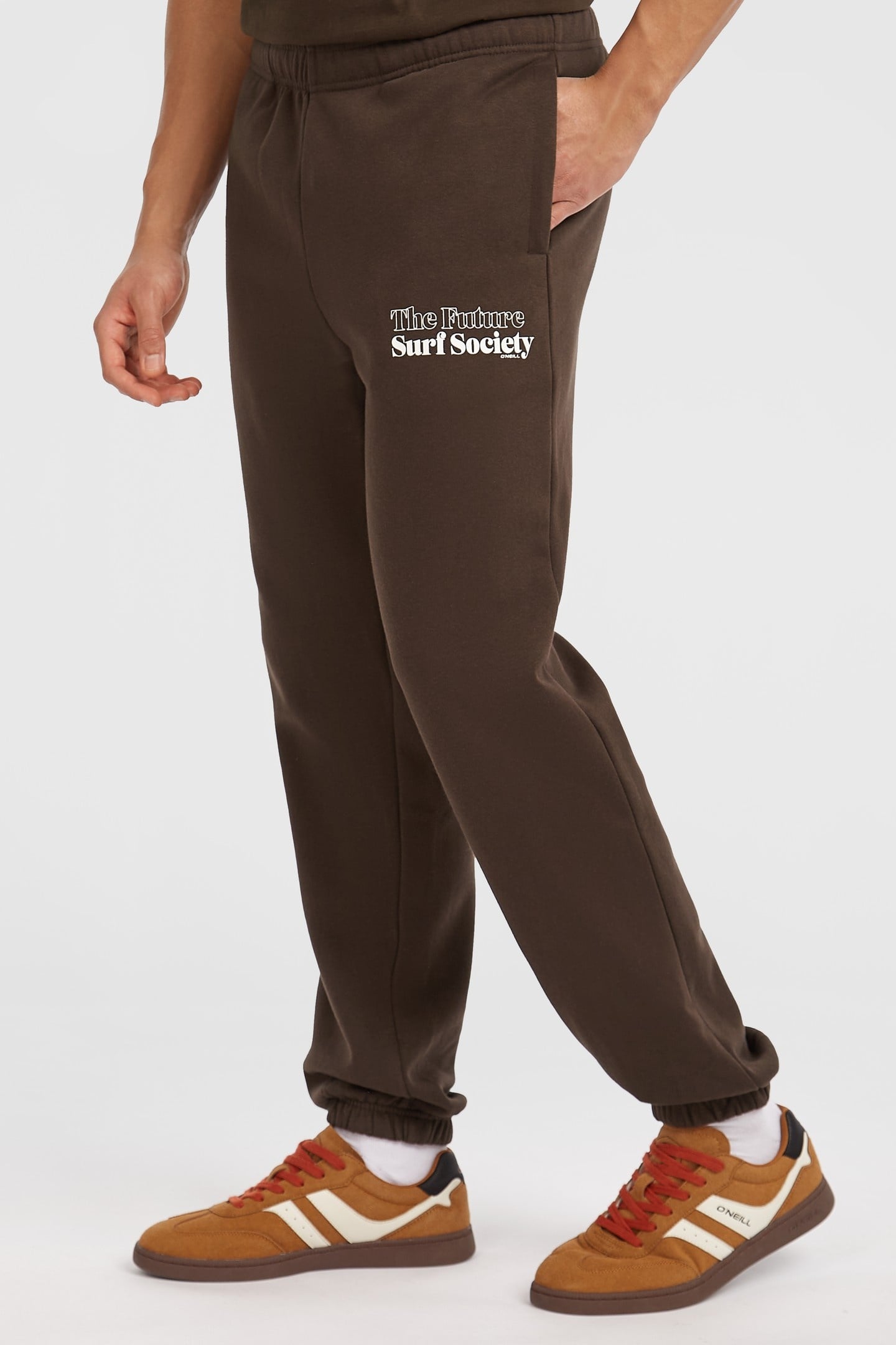 THE FUTURE SURF SOCIETY SWEATPANTS COFFEE BEAN 2
