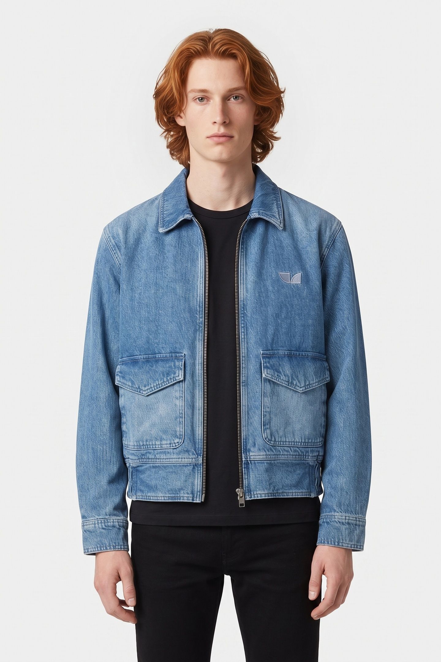 AMIL OUTERWEAR COUNTRY MID BLUE 1