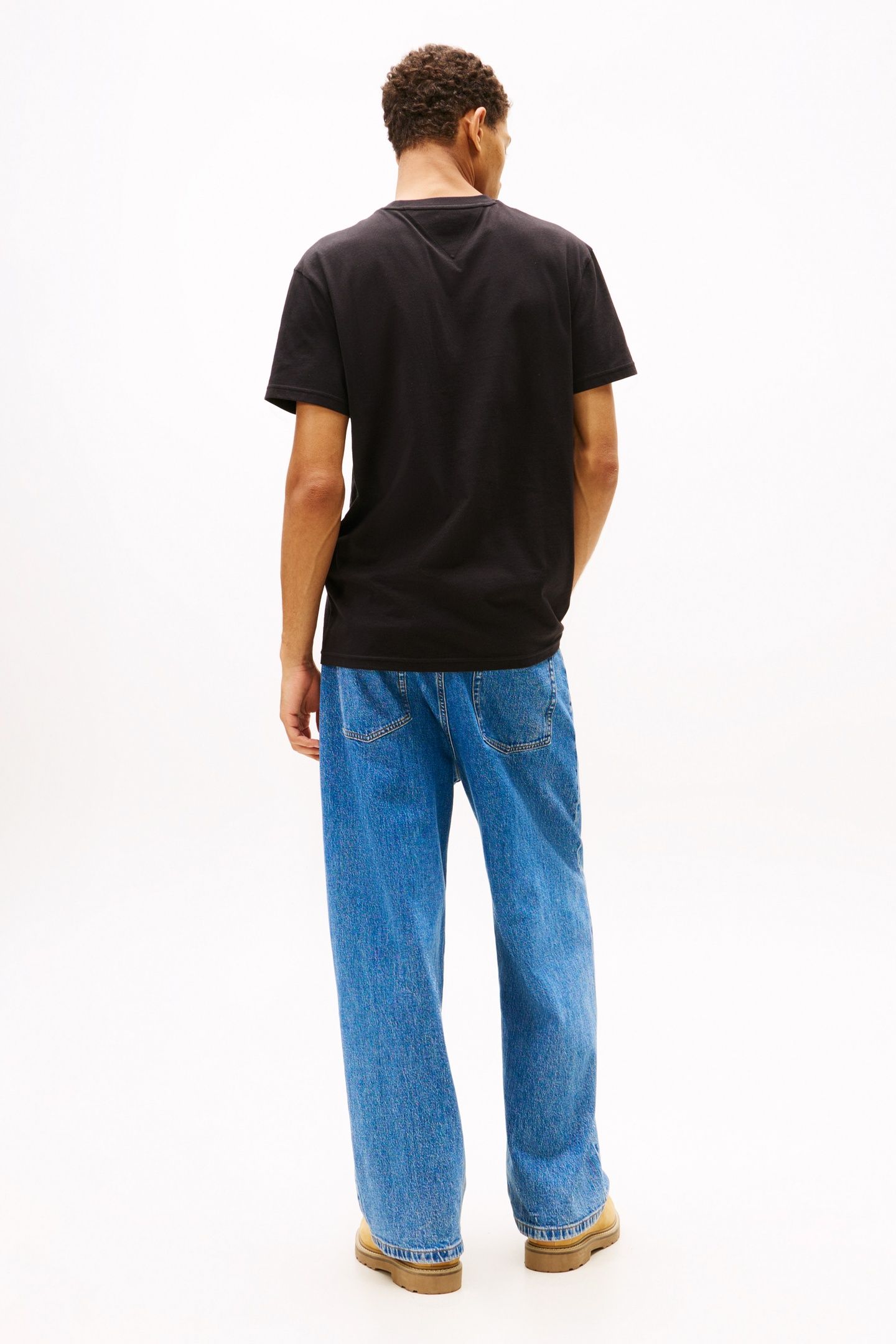 TJM REGULAR CENTER FLAG TEE BLACK 3