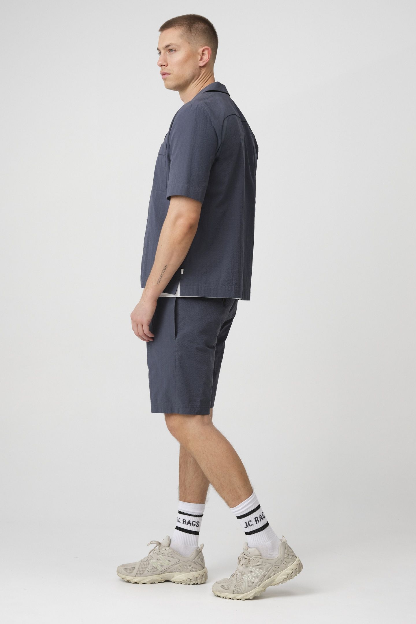 AARON CASUAL SHIRT BLUE 4