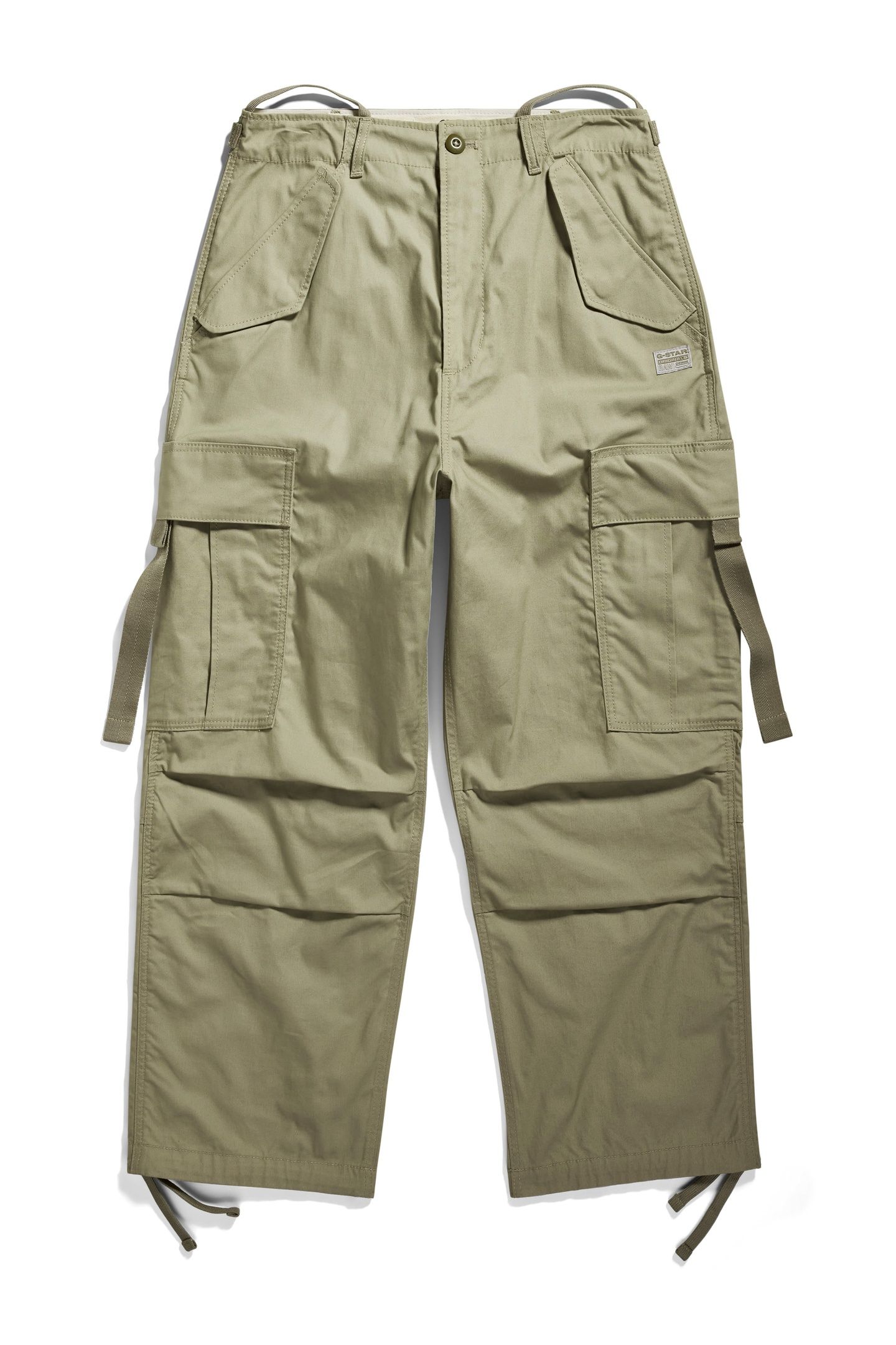 CARGO CROPPED DRAWCORD PANT ENSIS GREEN 3