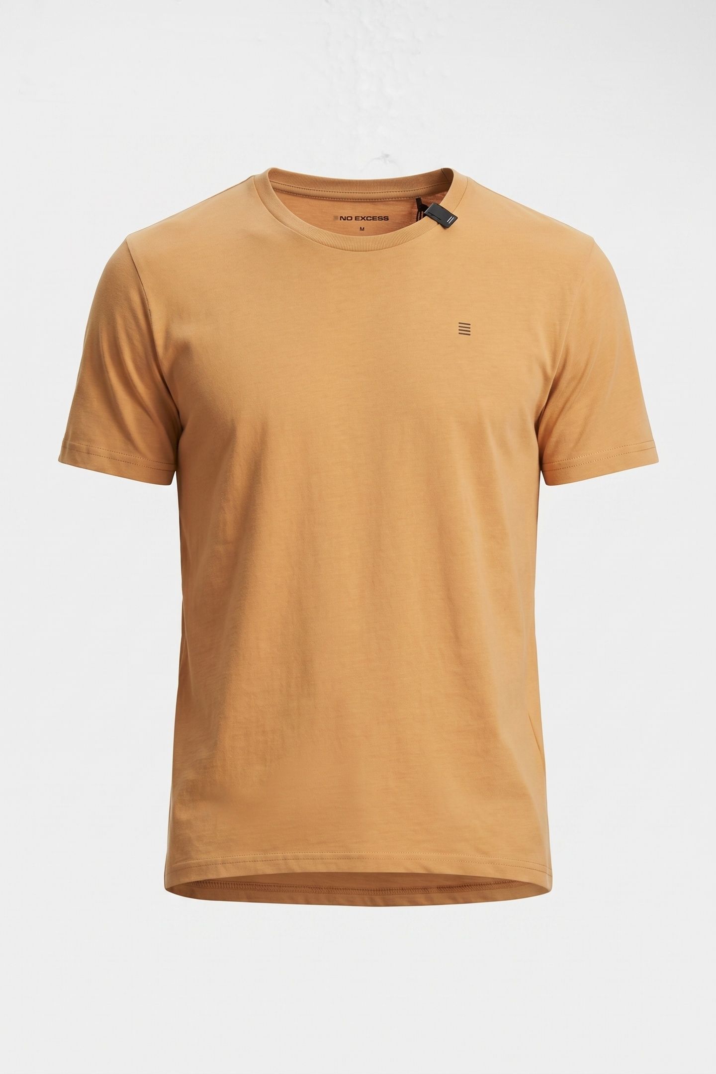 T-SHIRT CREWNECK SOLID BASIC YELLOW 3