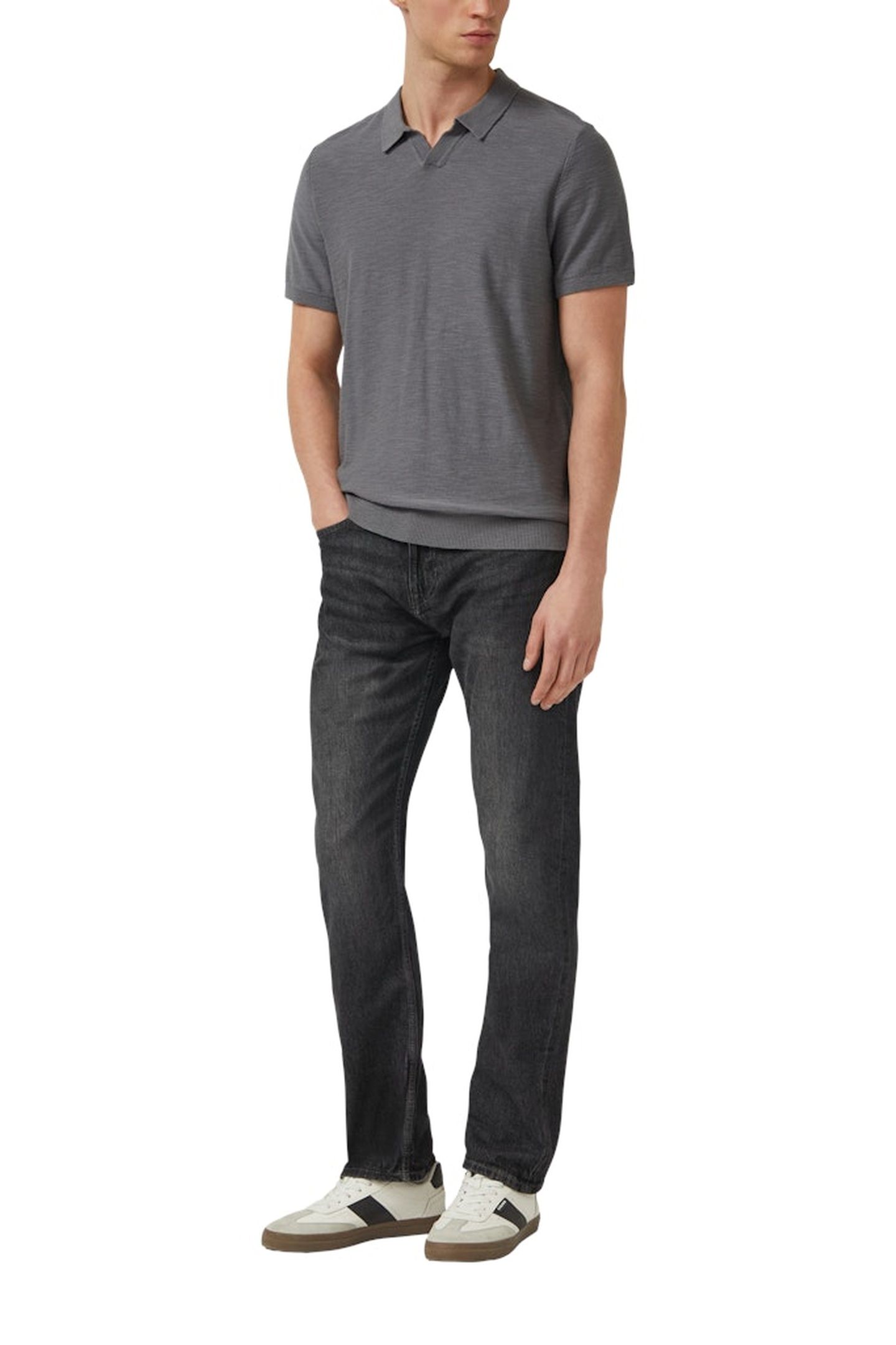 S.OLIVER PULLOVER GREY/BLACK 2