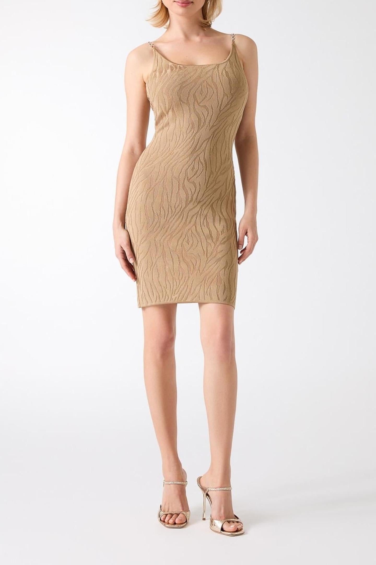 KIM DRESS TOASTED TAUPE 1