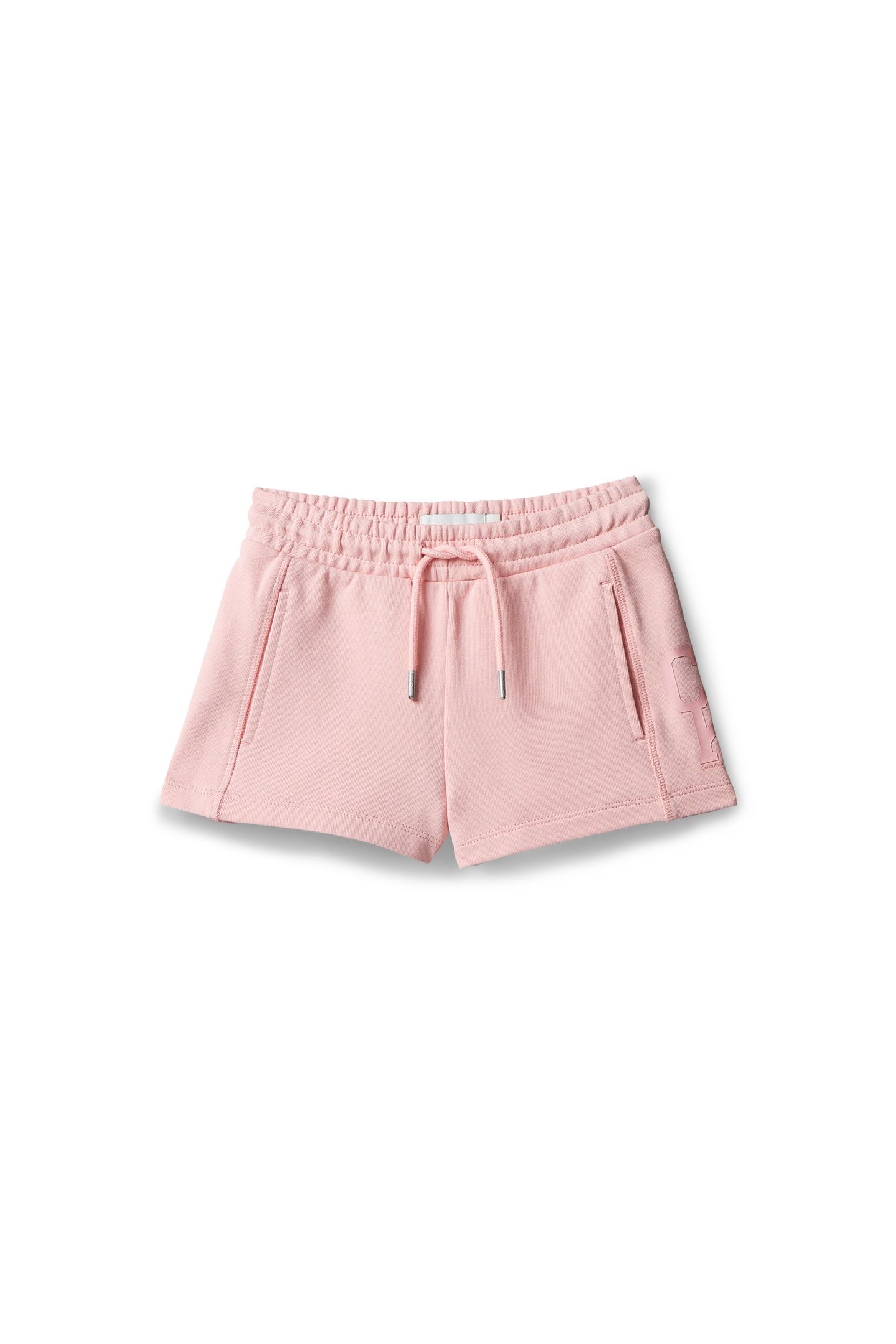 GIRLS CK FRENCH TERRY SHORTS QUARTZ PINK 4