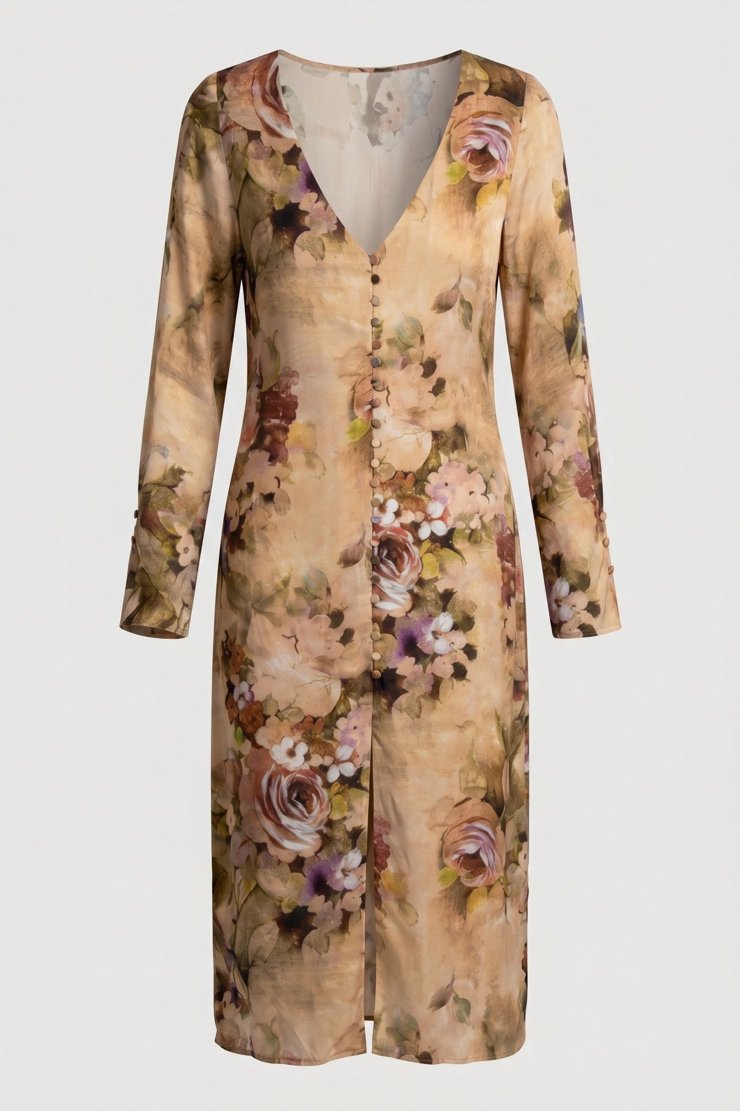 LIZZO DRESS BEIGE 4