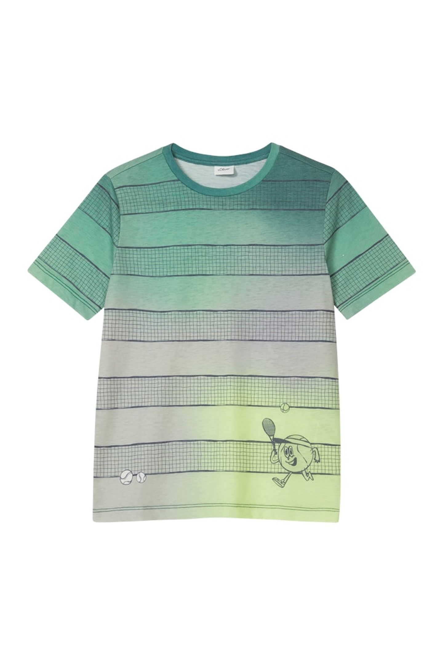 S.OLIVER T-SHIRTS ARMY GREEN 2