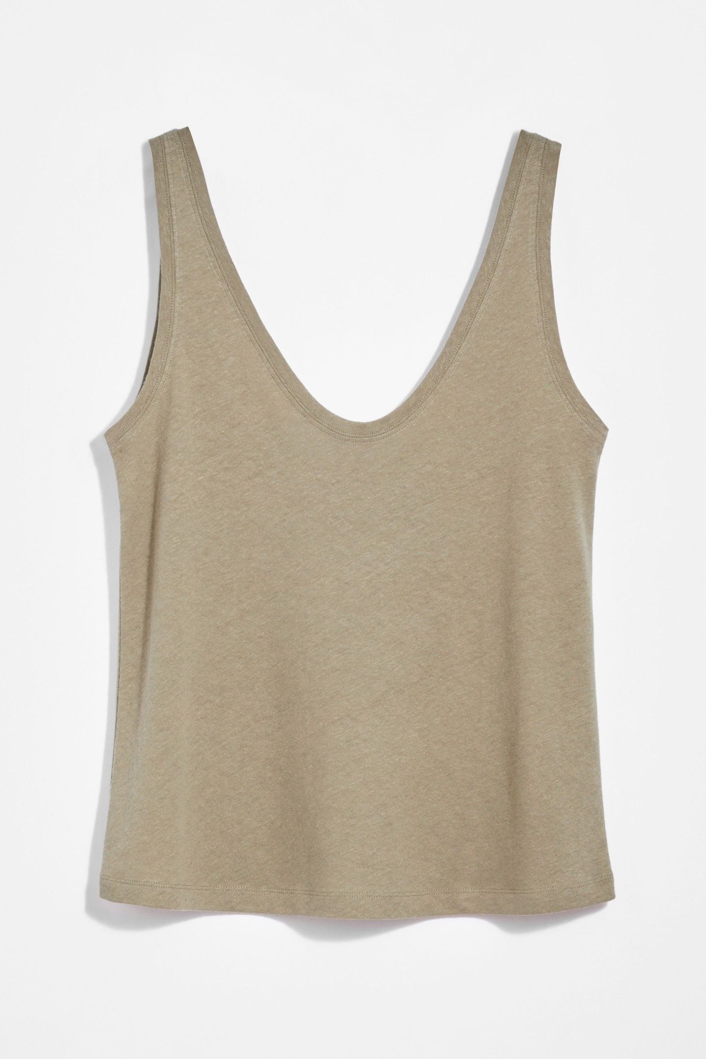 PA DINO LINEN TANK BEIGE 3