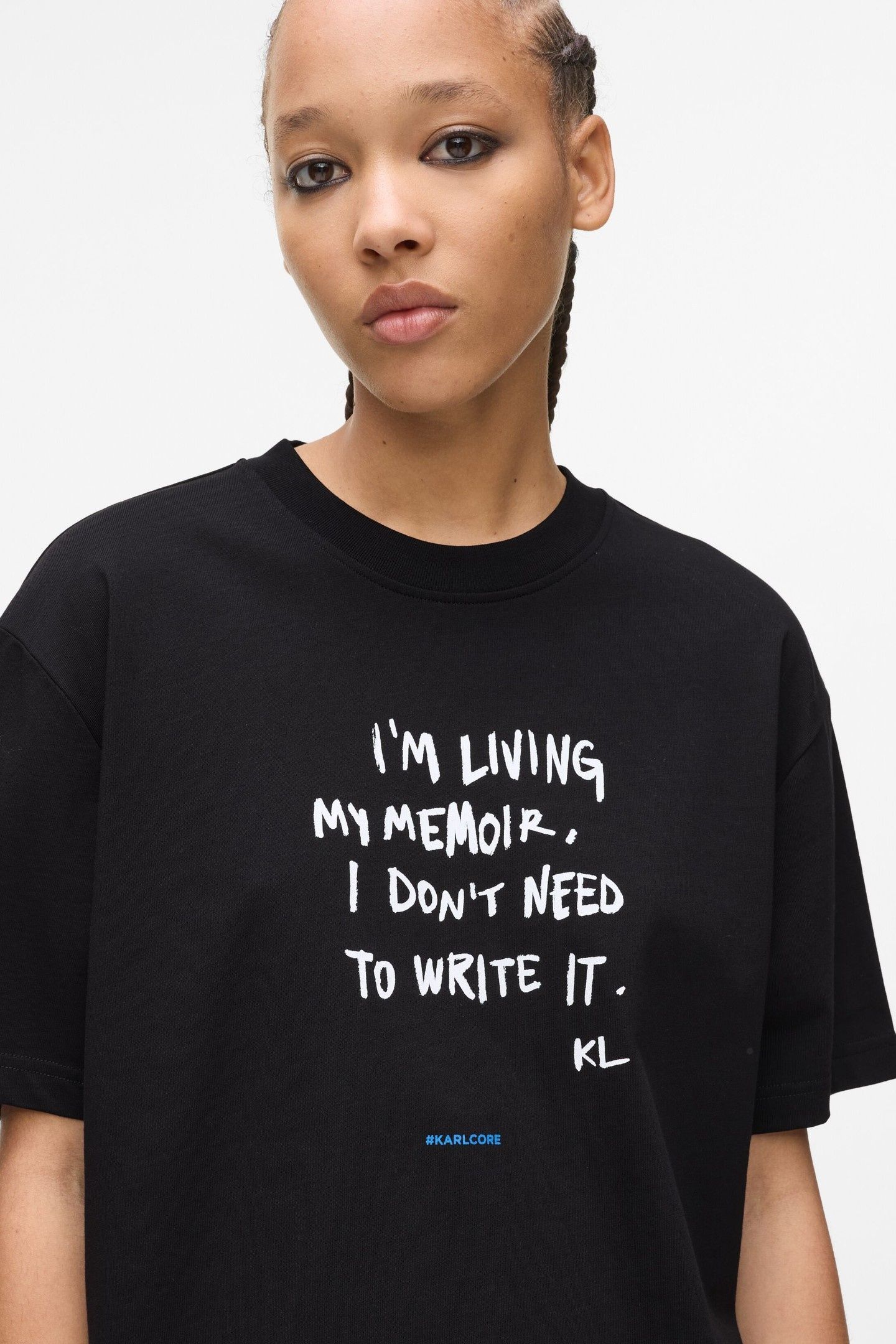 RELAXED KARLISM TEE BLACK 3