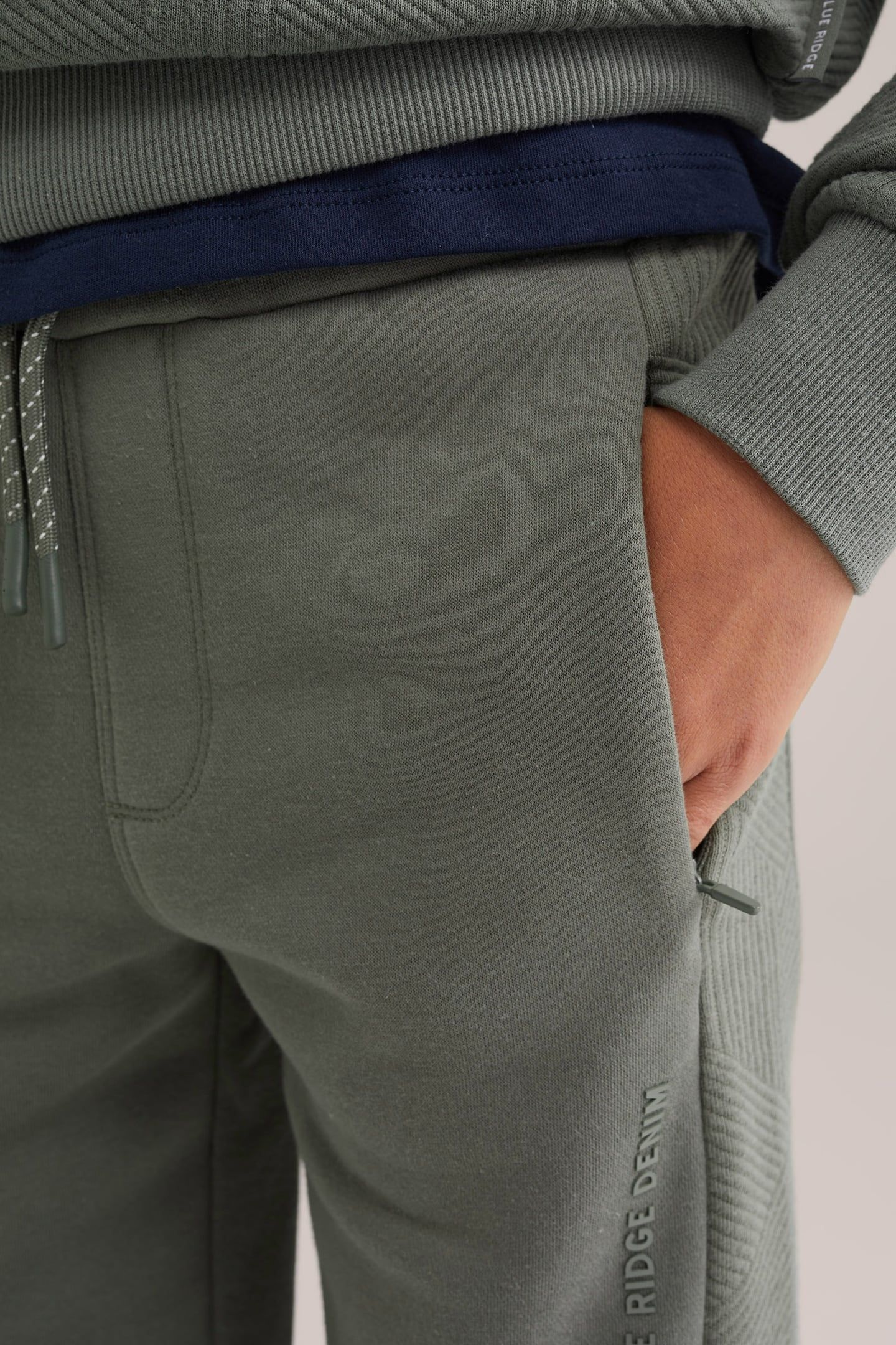 JOGGING PANTS GREYISH GREEN 5