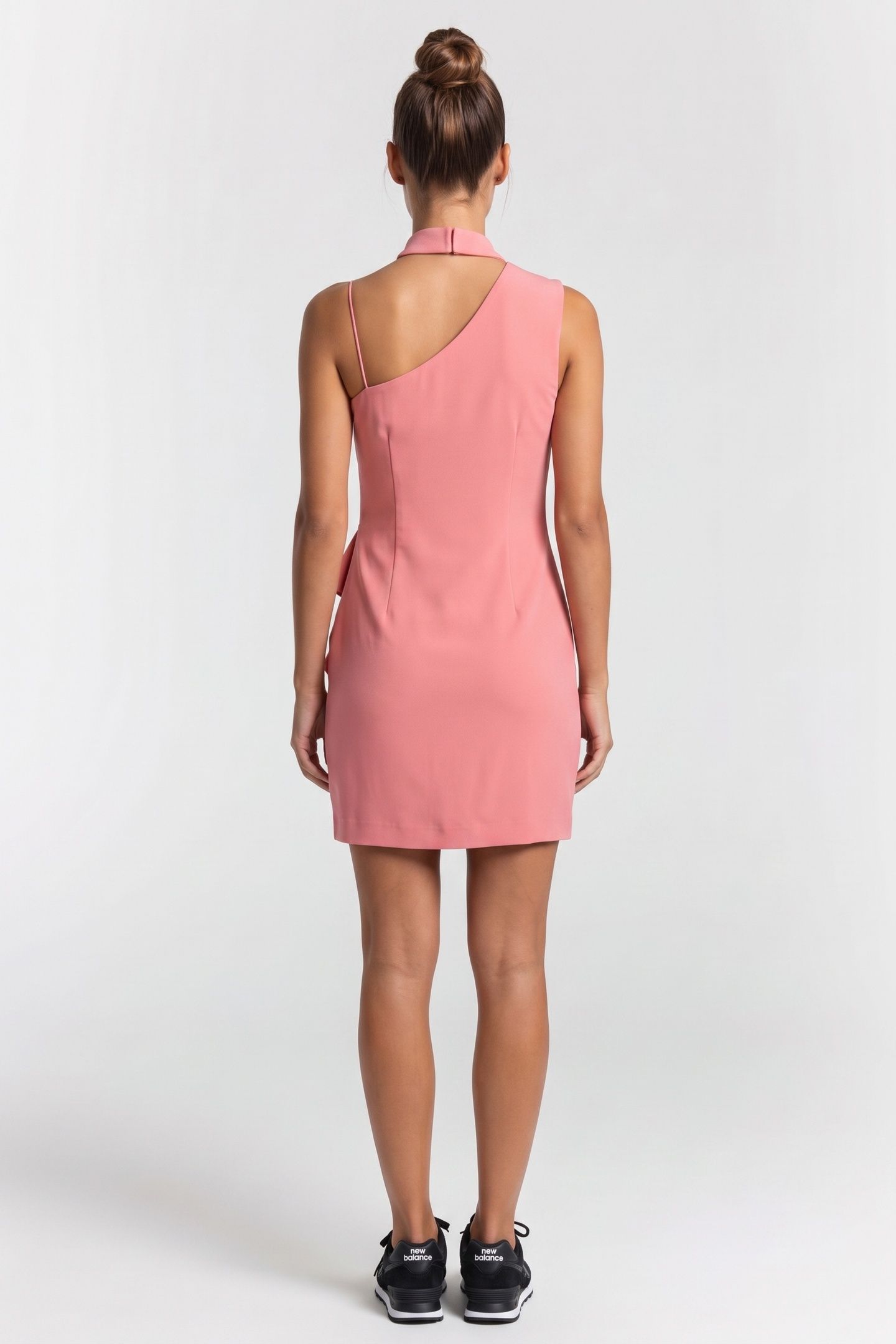 EKAMI DRESS CORAL PINK 2