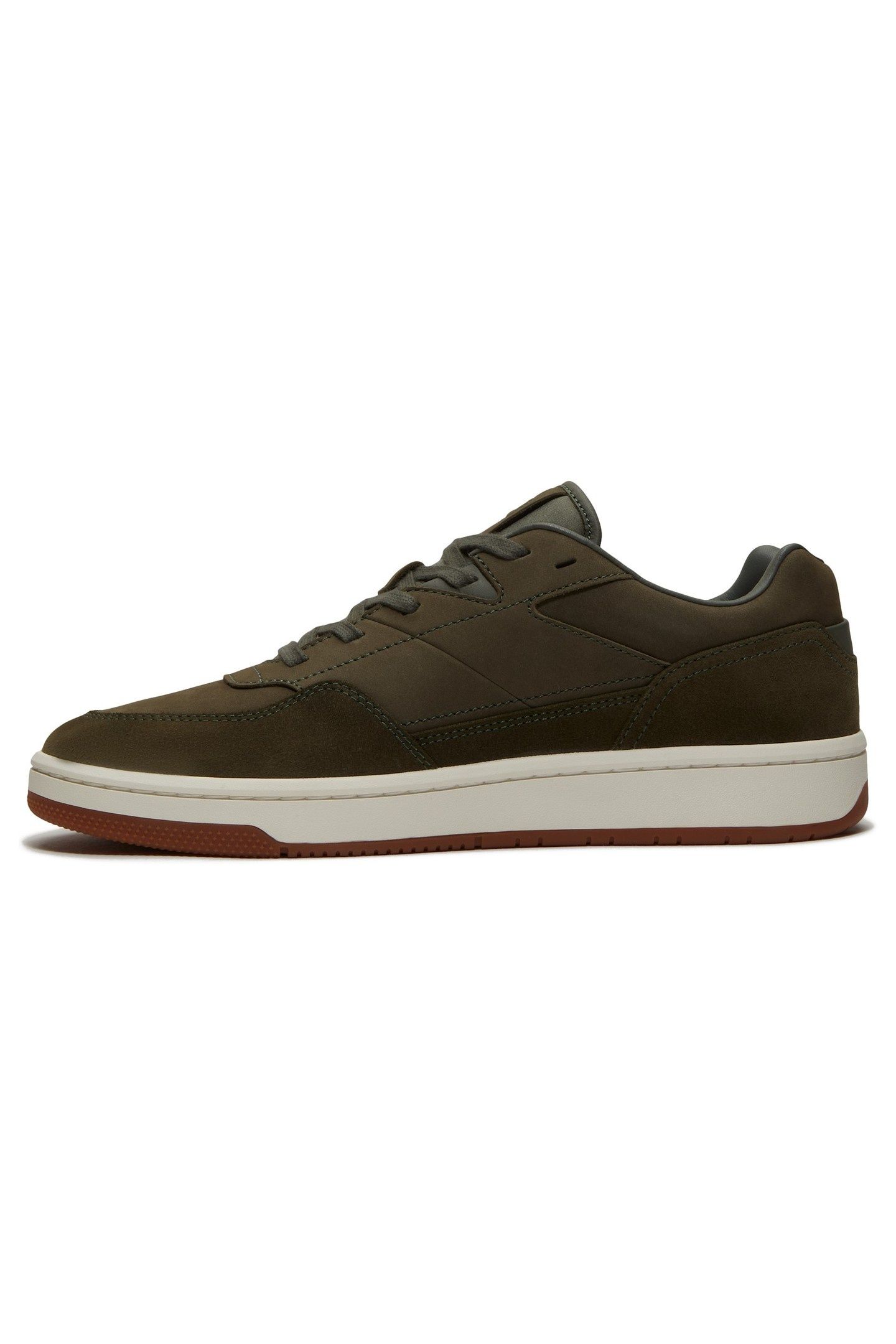 LOW LACE UP SNEAKER DARK GREEN 6