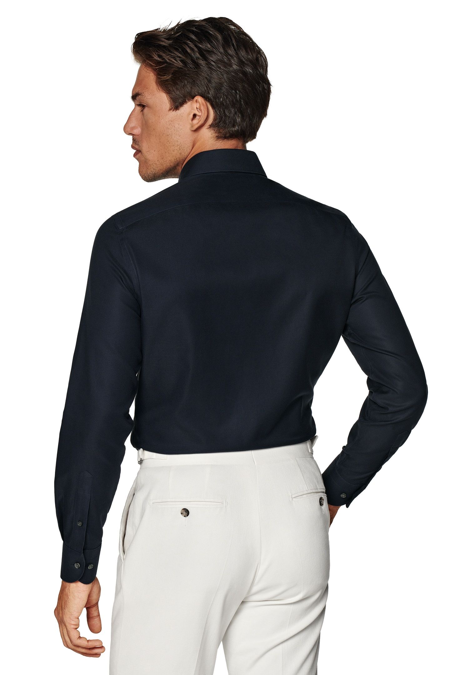 TRAVELLER CLASSIC FORMAL SHIRTS NAVY 4