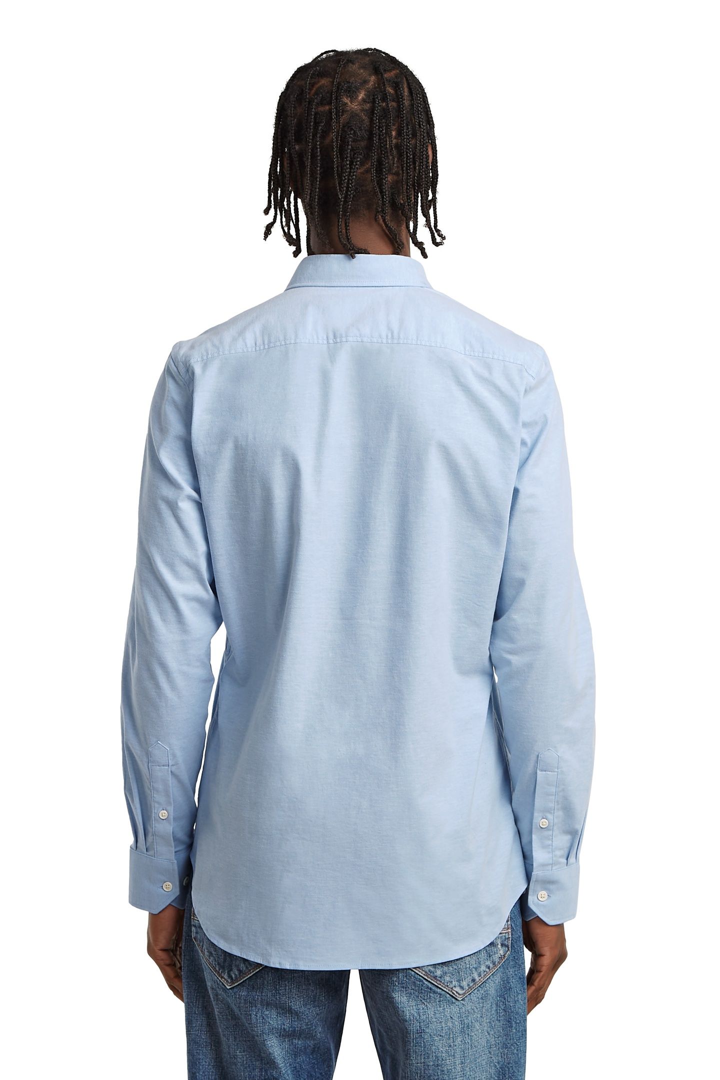 OFFICE SLIM SHIRT SALUTE/MILK 4