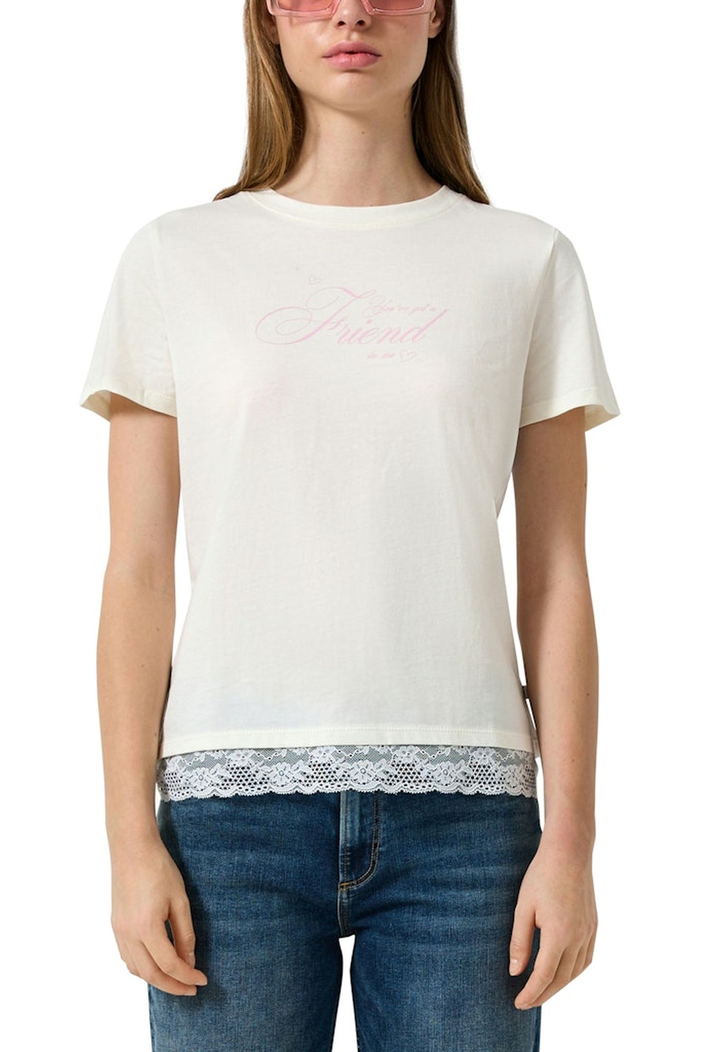 S.OLIVER-QS T-SHIRTS OFFWHITE 3