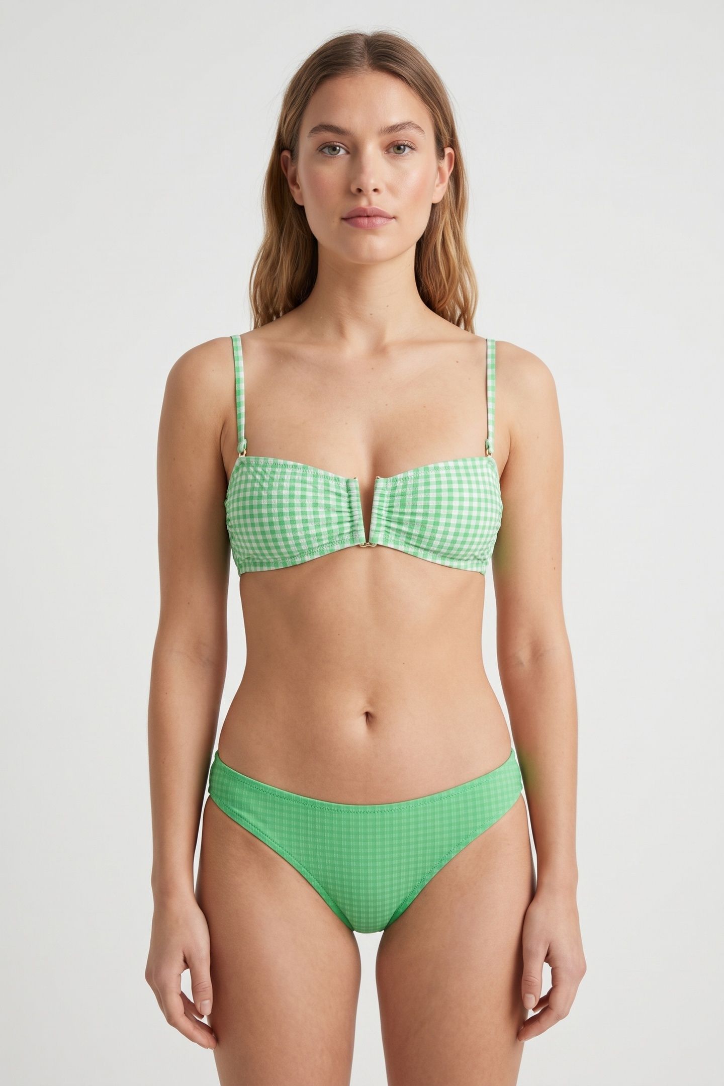 GIGI BANDEAU TOP GREEN 1