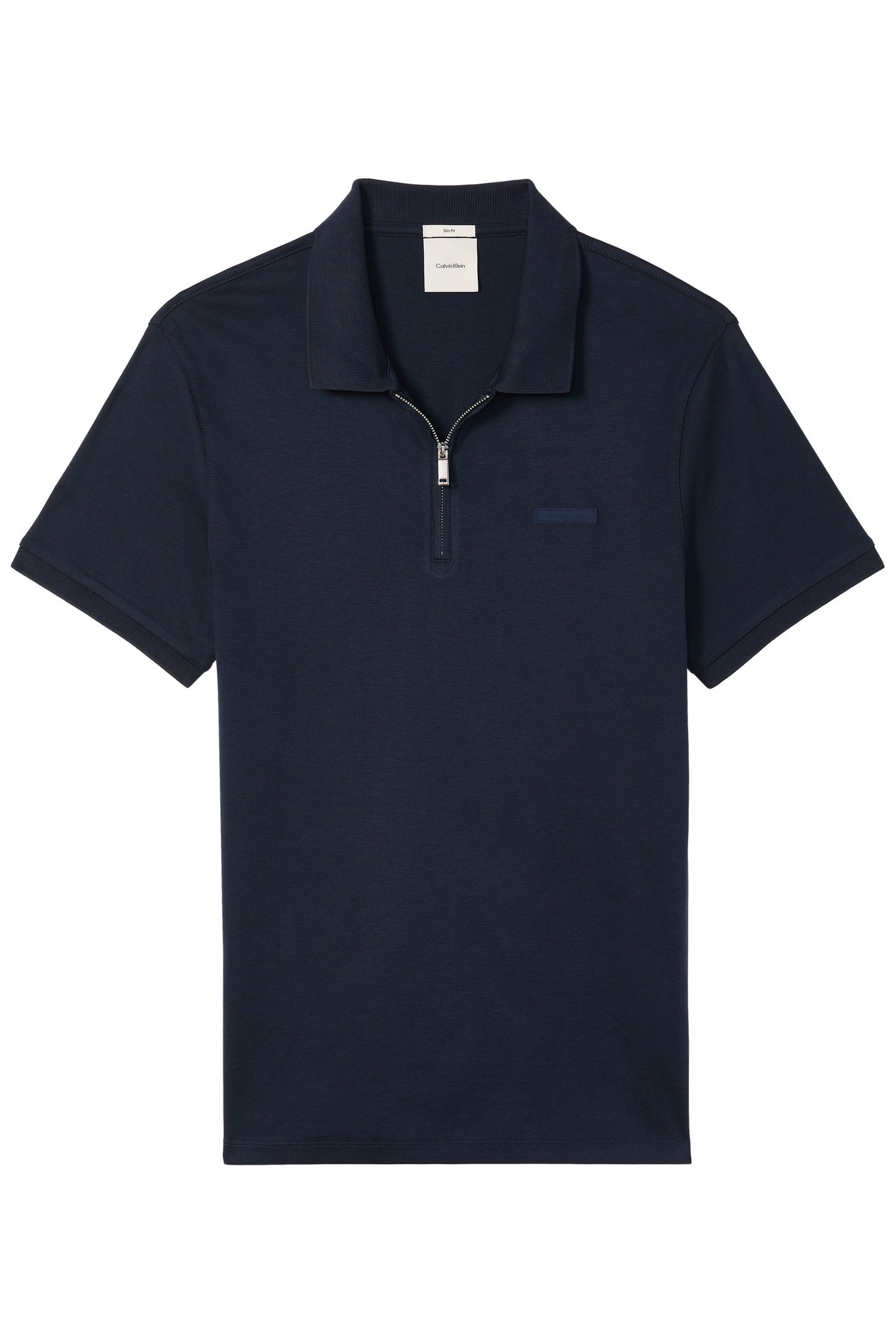 SS SLIM SUPIMA ZIP POLO DARK SAPPHIRE 5