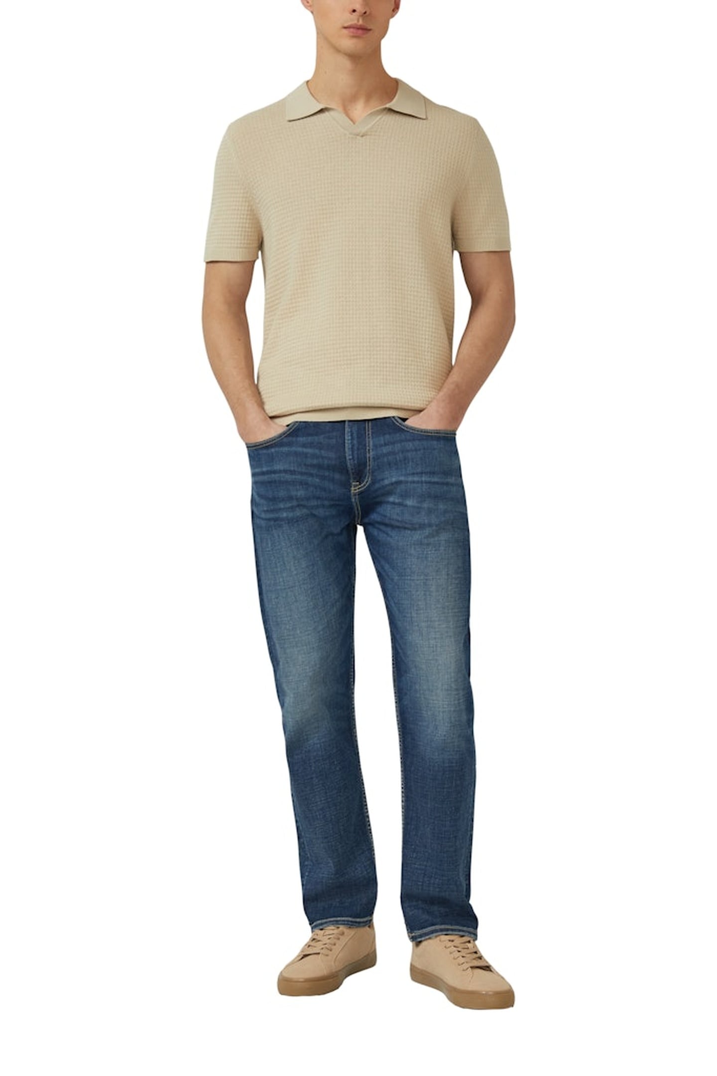 S.OLIVER PULLOVER SHORTSLEEVE BEIGE 2