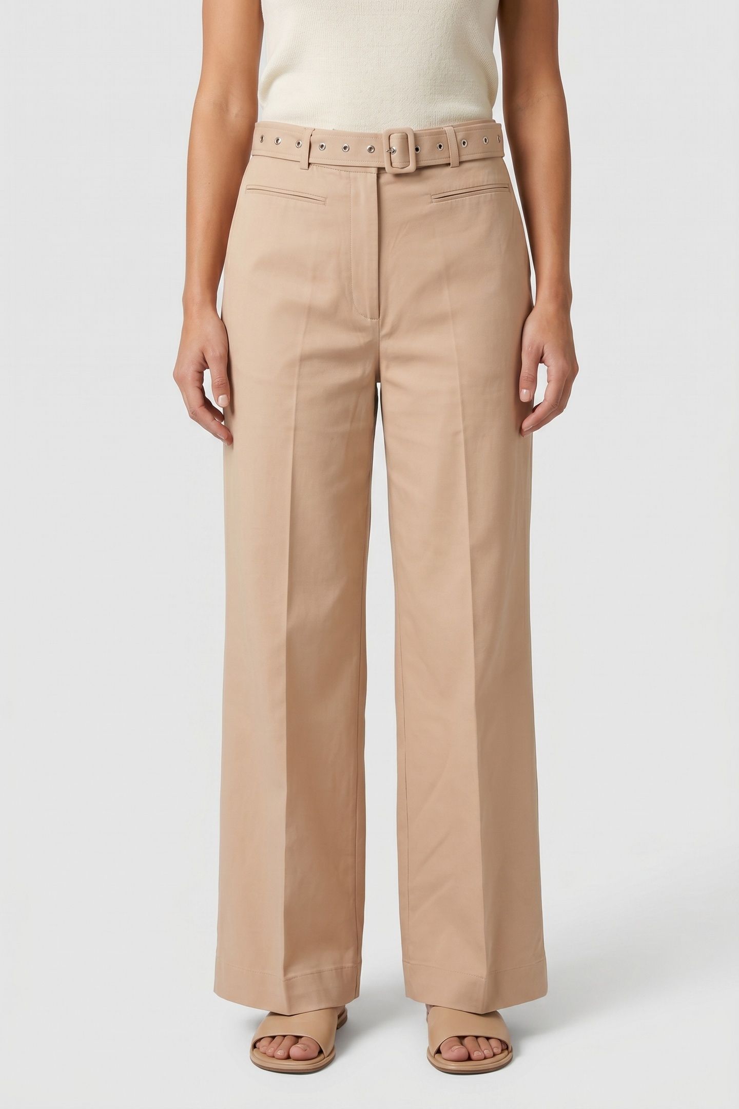 ADWEN TROUSERS CAMP BEIGE 1