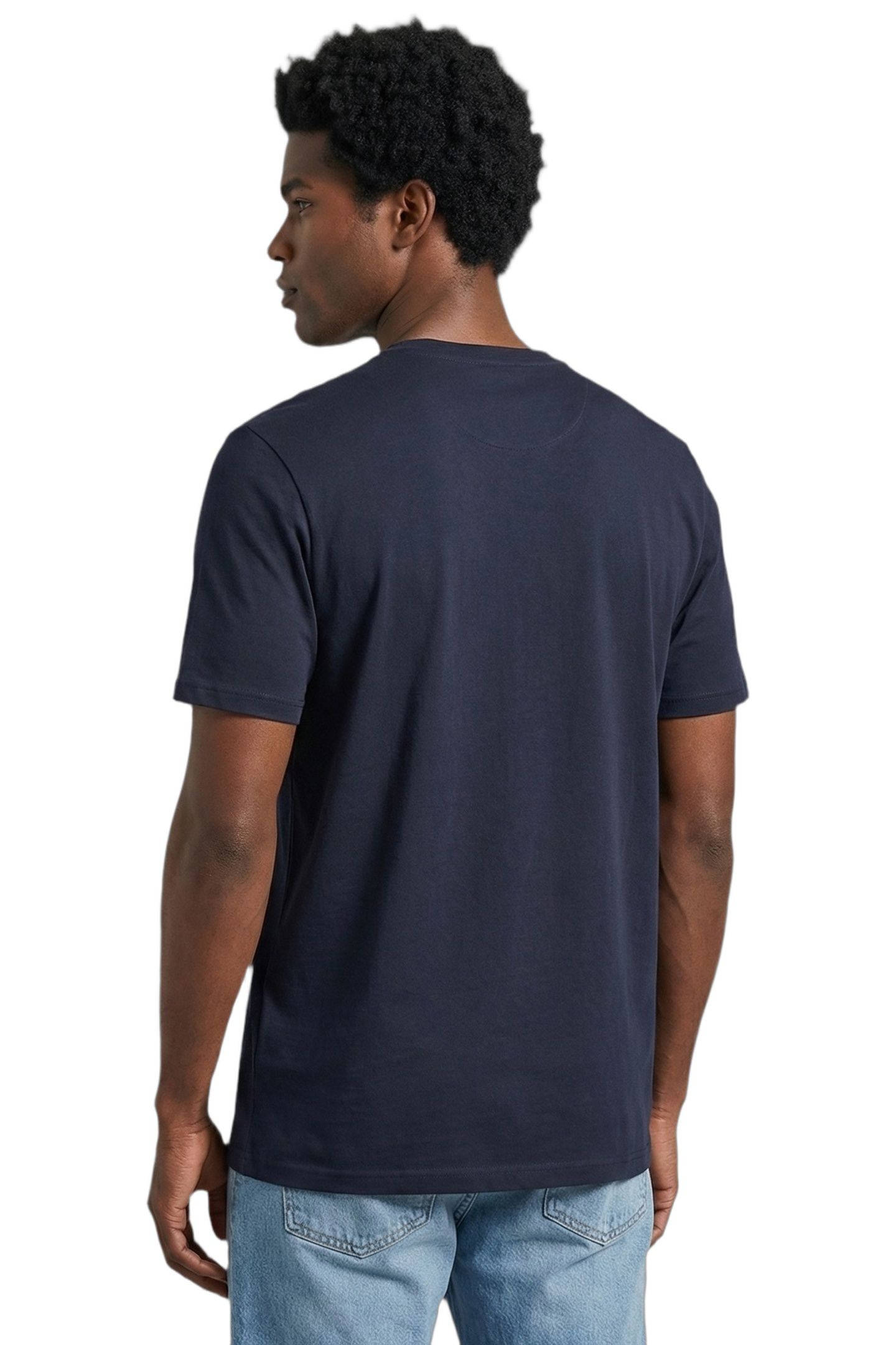 ESSENTIAL LOGO T-SHIRT NAVY 2