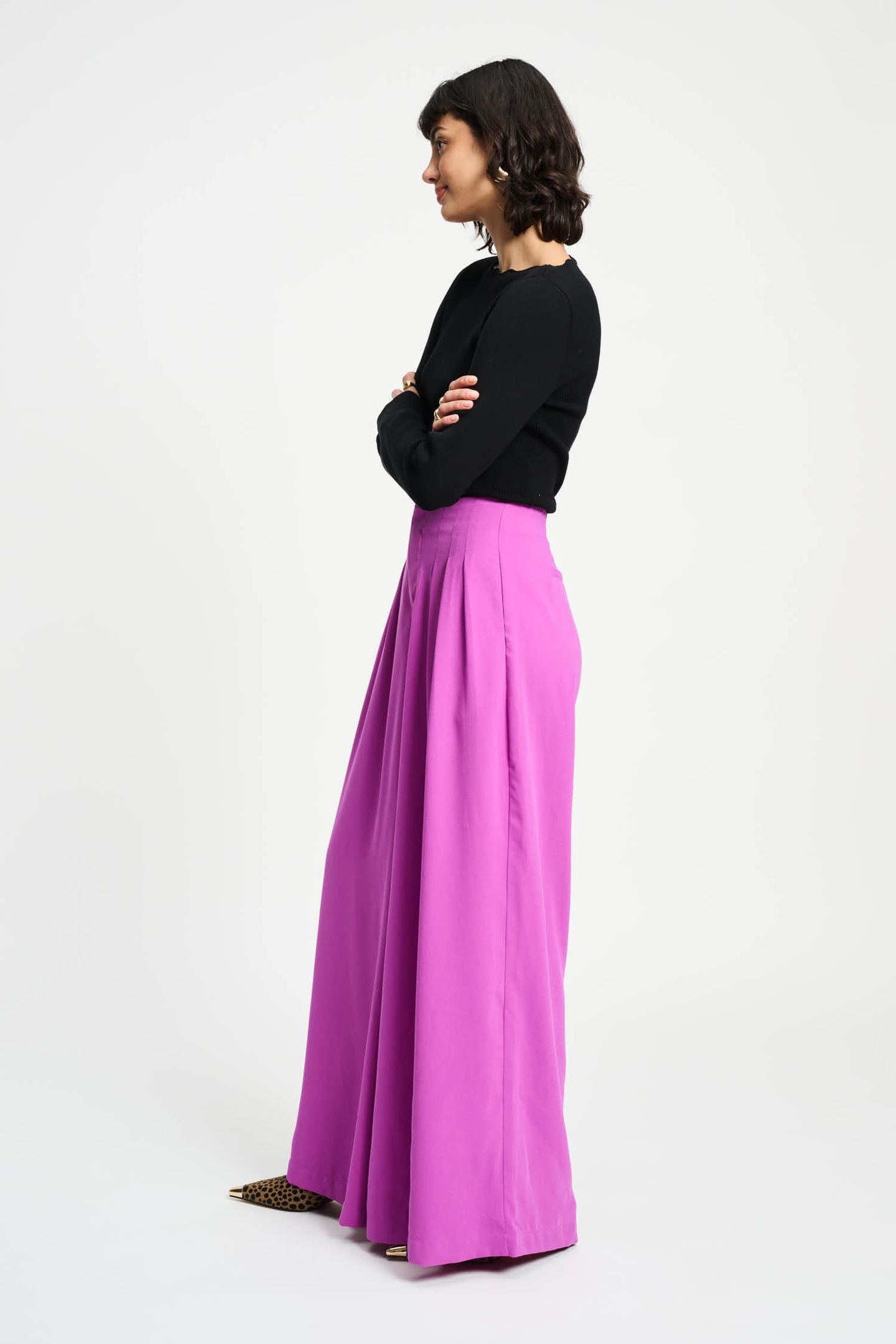 PANTS - WIDE LEG FROSTING PINK 4