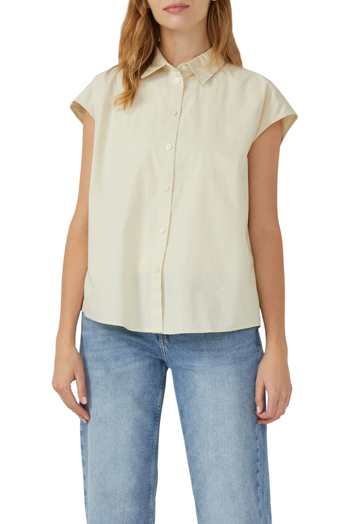 S.OLIVER BLOUSES BEIGE 1
