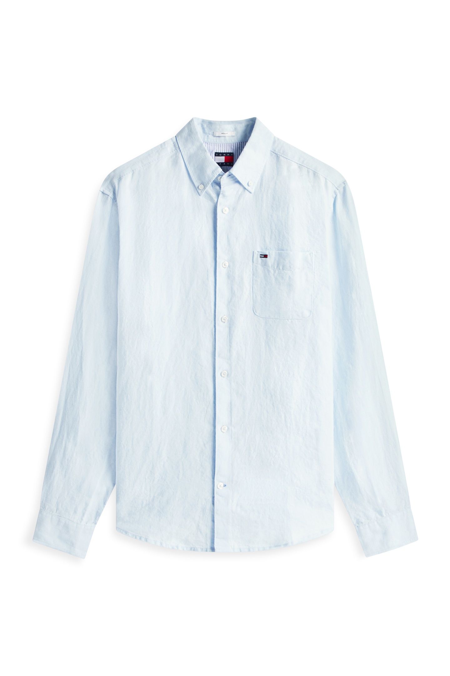 TJM REGULAR LINEN SHIRT SWEET BLUE 4