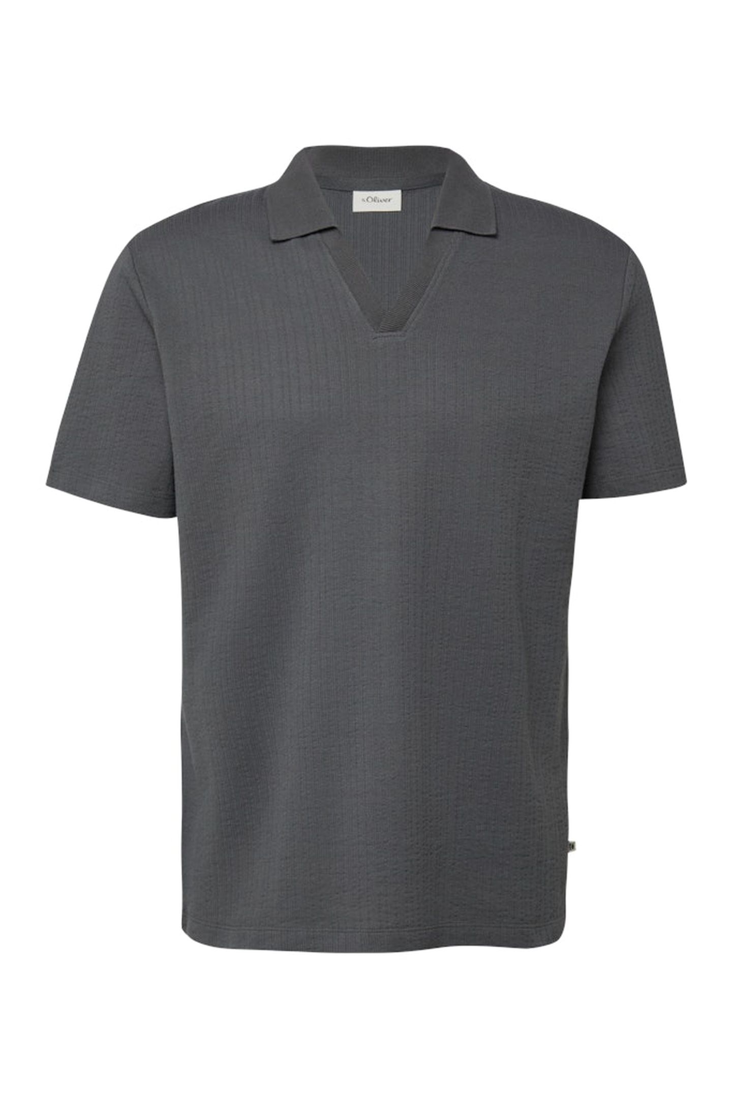 S.OLIVER POLOSHIRTS GREY/BLACK 4