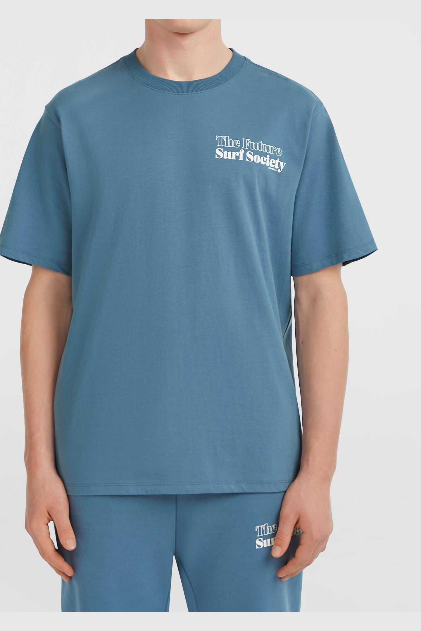 THE FUTURE SURF SOCIETY T-SHIRT MOZART BLUE 1