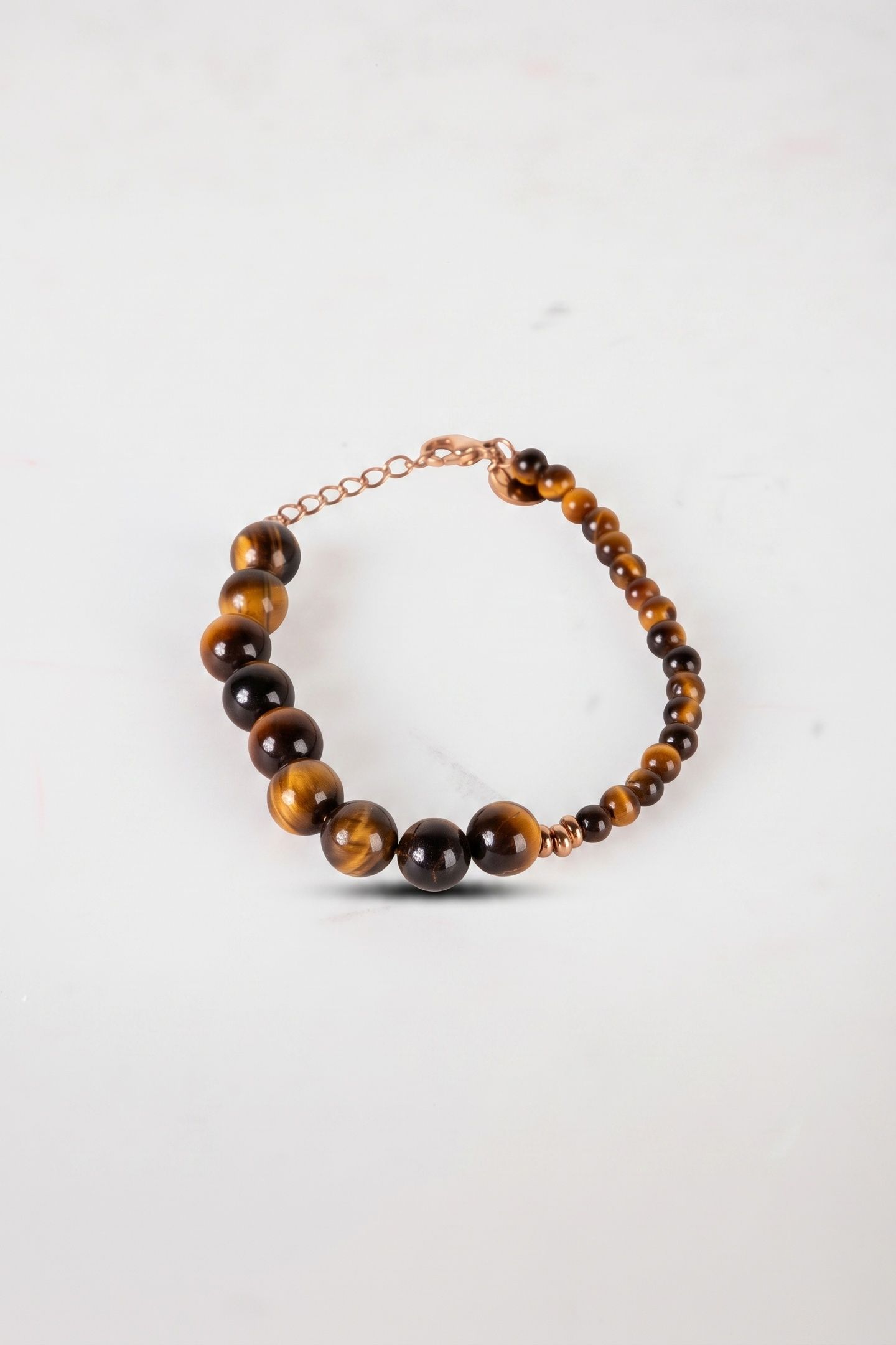 TIGER'S EYE ARMBAND ROSEGOLD 3