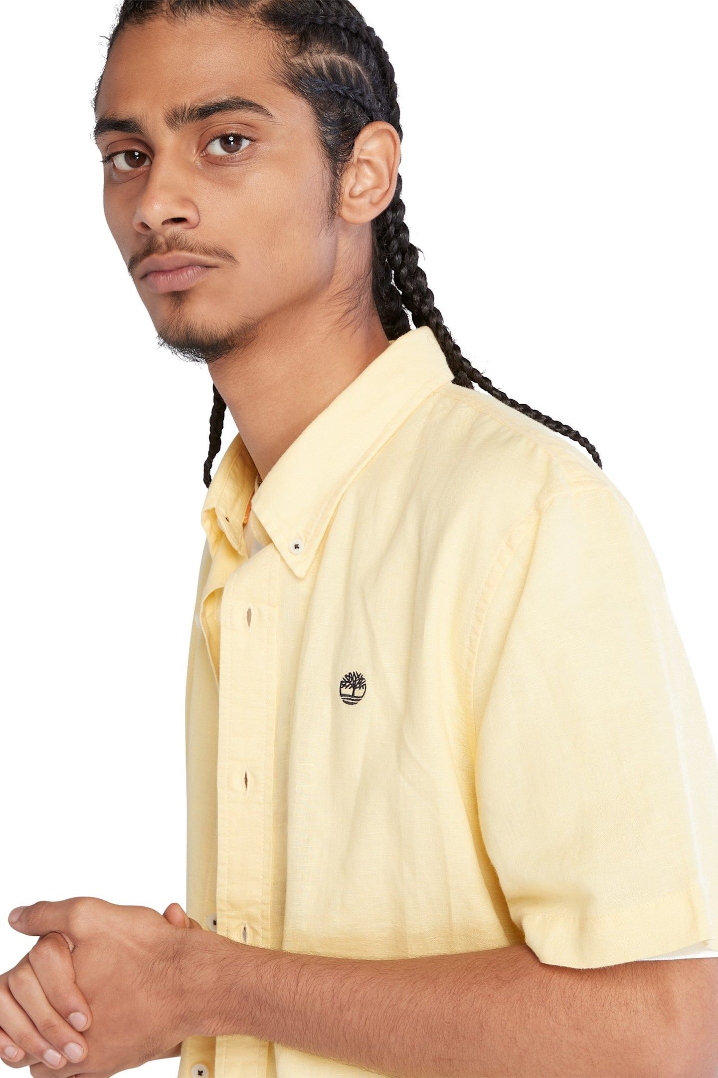 COTTON/LINEN SHORT SLEEVE SHIRT POPCORN 4
