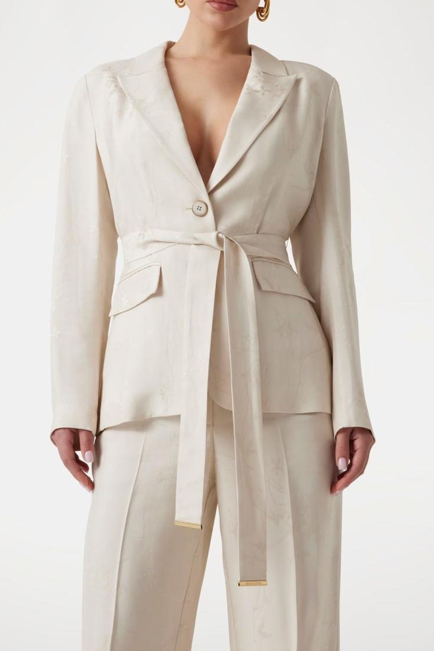 WHITNEY BELTED SUIT DREAMY MOON MULTI 5