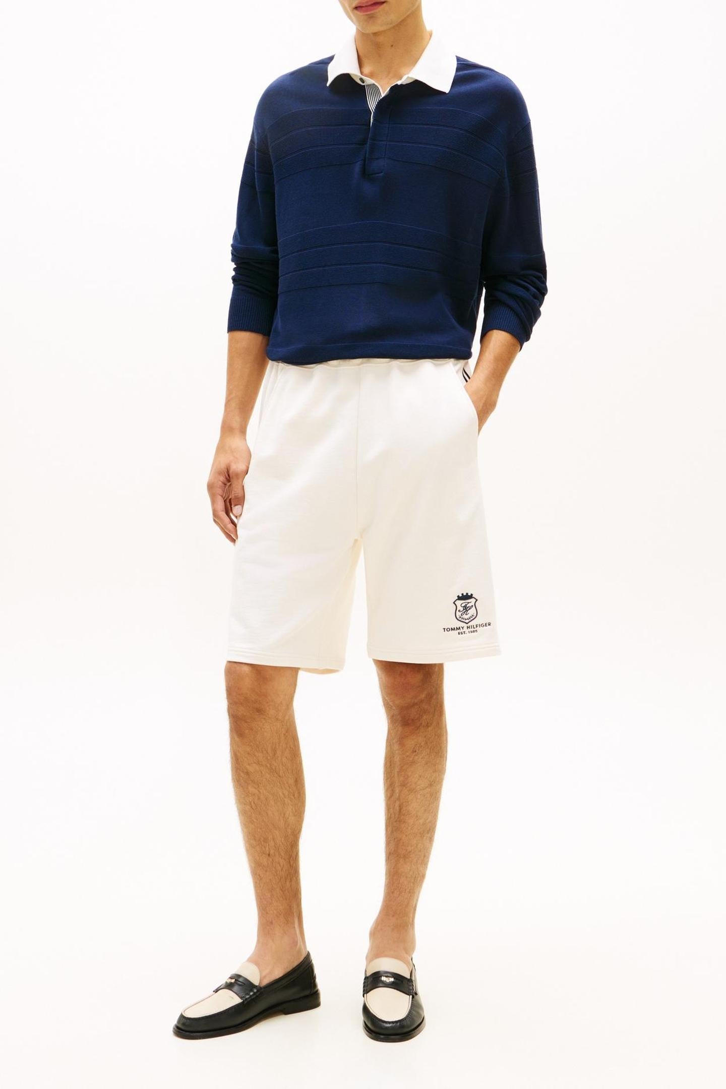 COUNTRY CLUB CREST SWEATPANTS IVORY PETAL 1