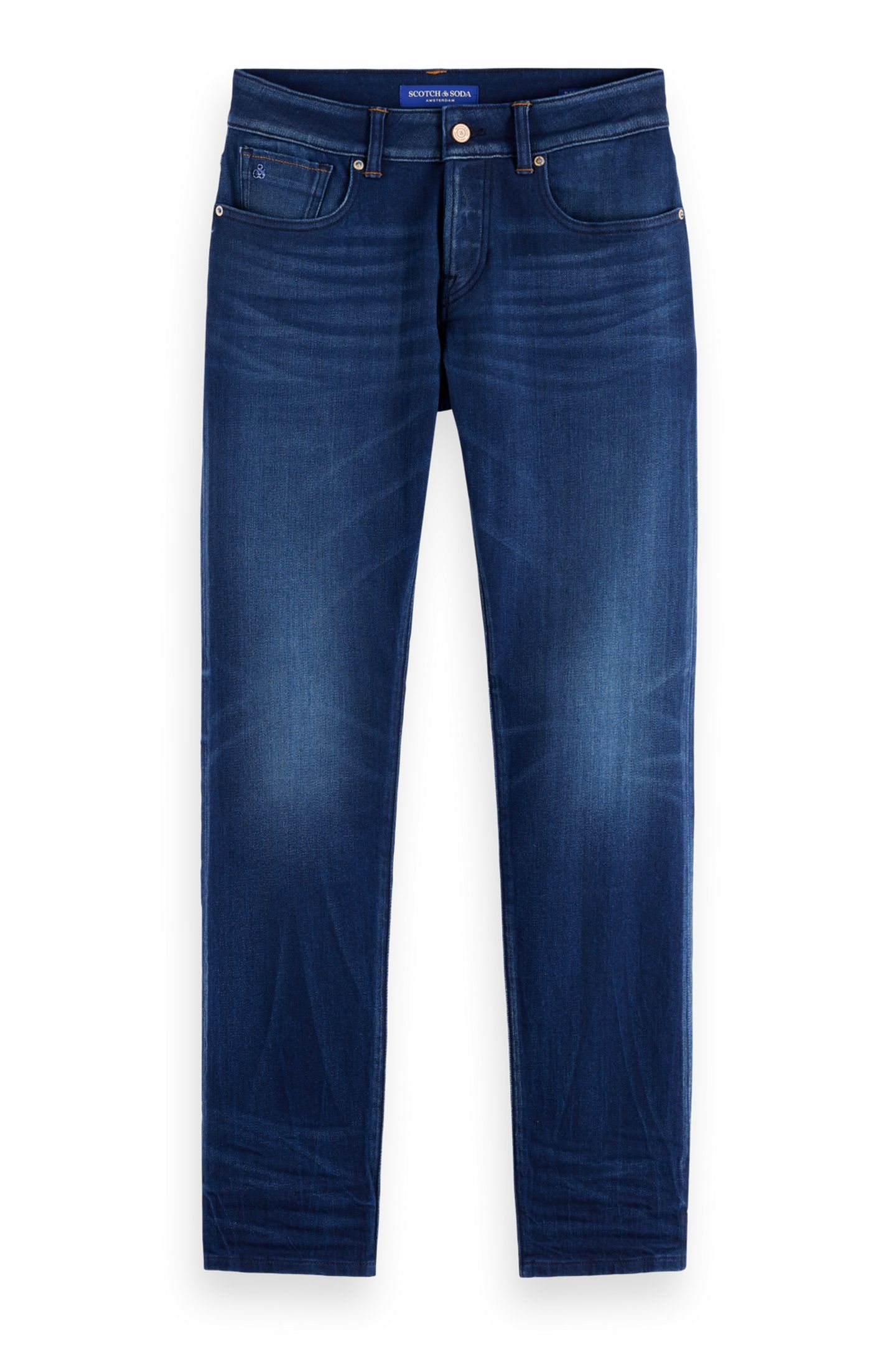 RALSTON REGULAR SLIM JEANS — ABSTRACT BLUE 1