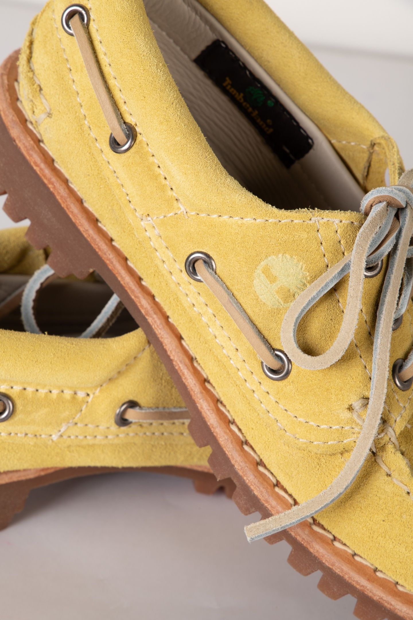 BOAT SHOE MEDIUM YELLOW 4